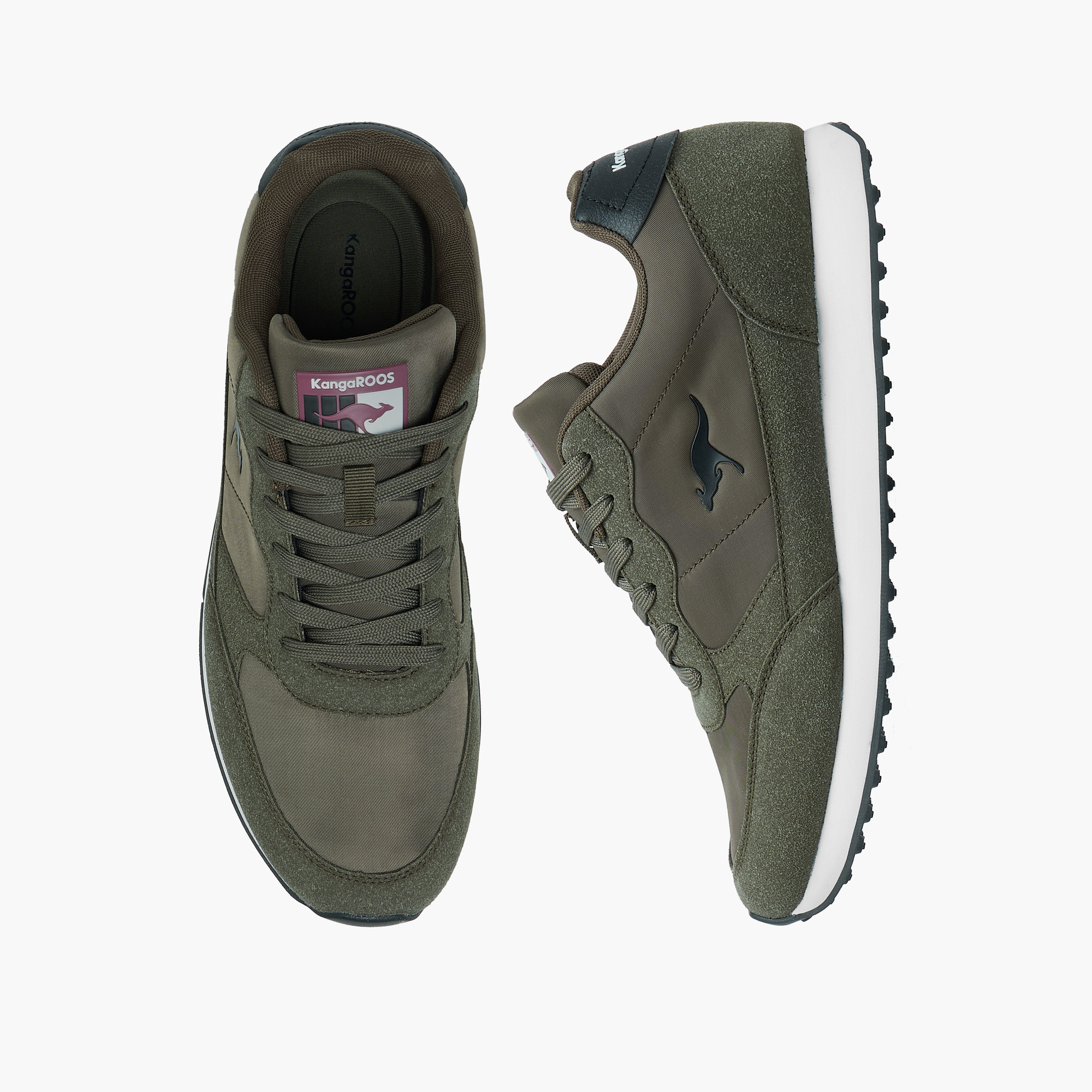 حذاء سنيكرز برباط إغلاق وألواح للرجال من كانجاروز-men-shoes-sneakers-image-1