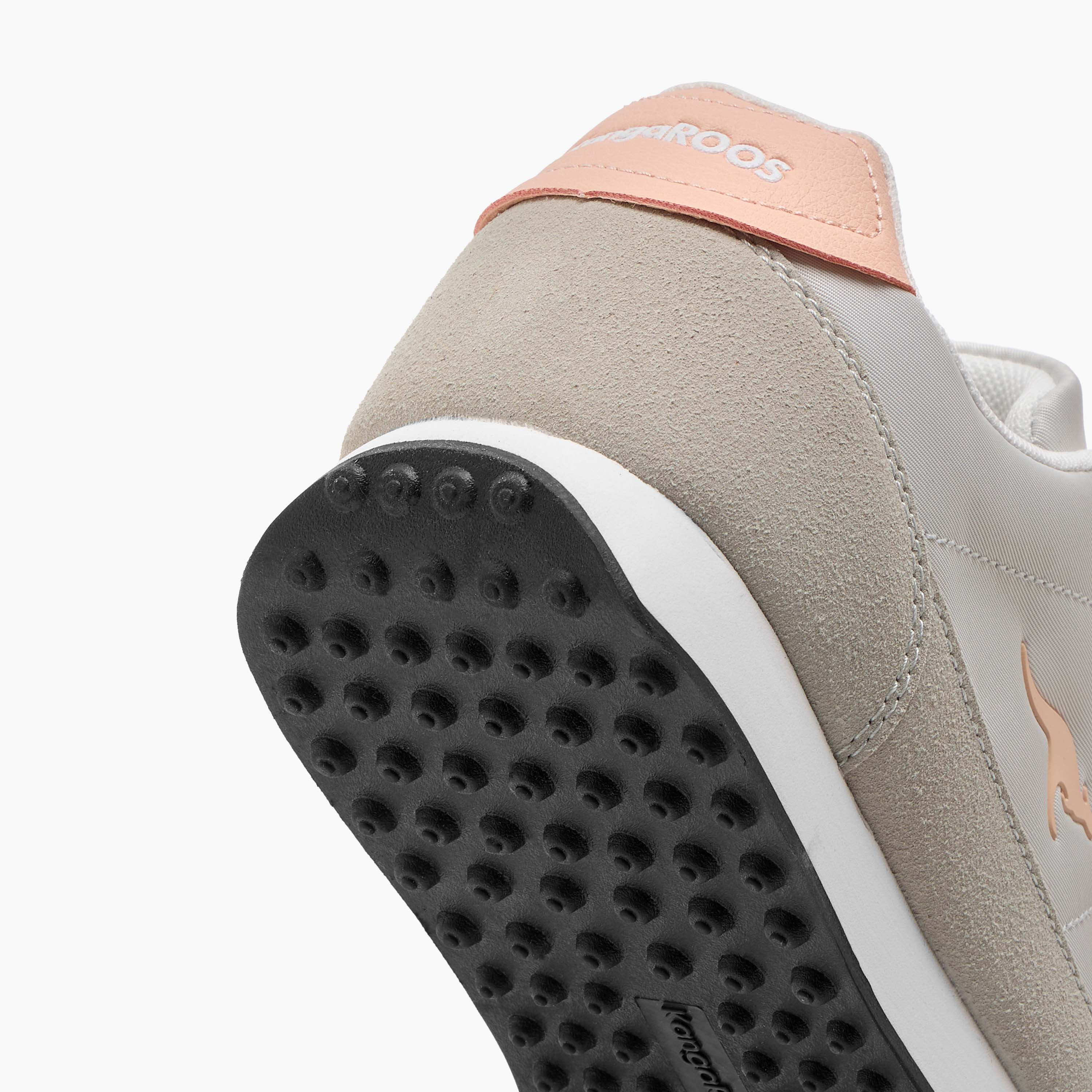 KangaROOS Women's Logo Detail Sneakers with Lace-Up Closure-women-shoes-sneakers-image-5