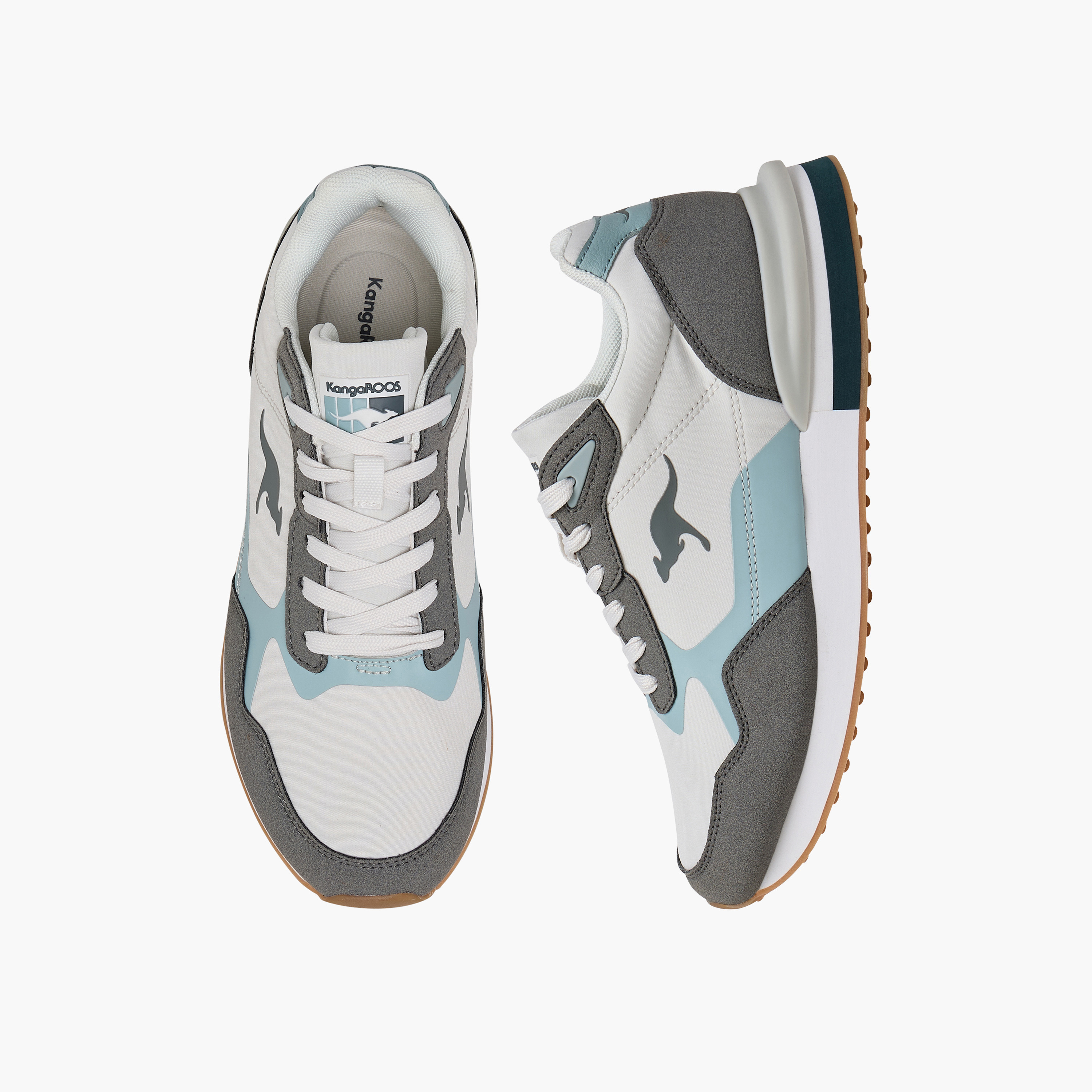 حذاء رياضي بقوالب ملونة ورباط للنساء من كانجاروز-women-shoes-sneakers-image-1