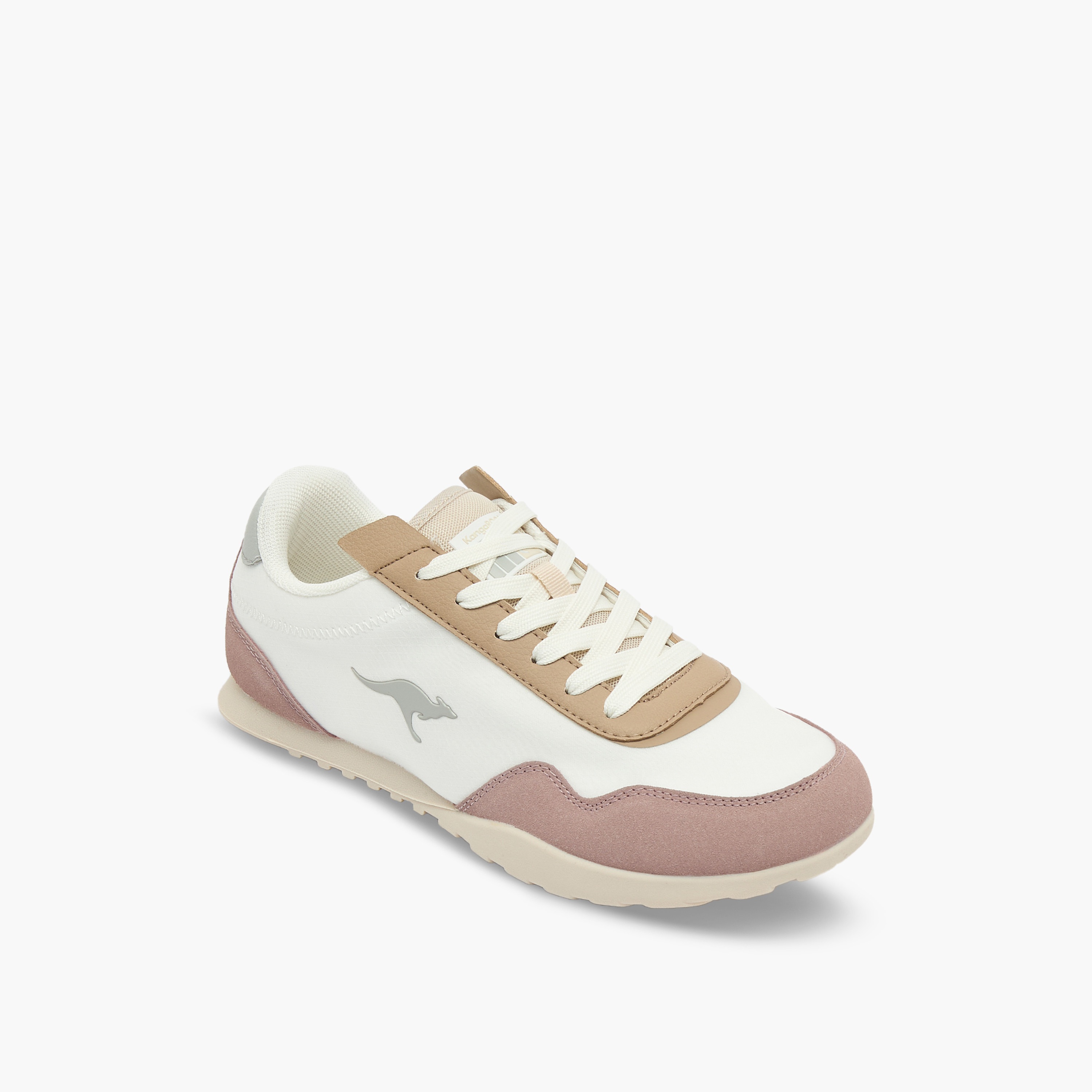 KangaROOS Women Logo Print Lace-Up Sports Shoes-women-shoes-sneakers-image-2