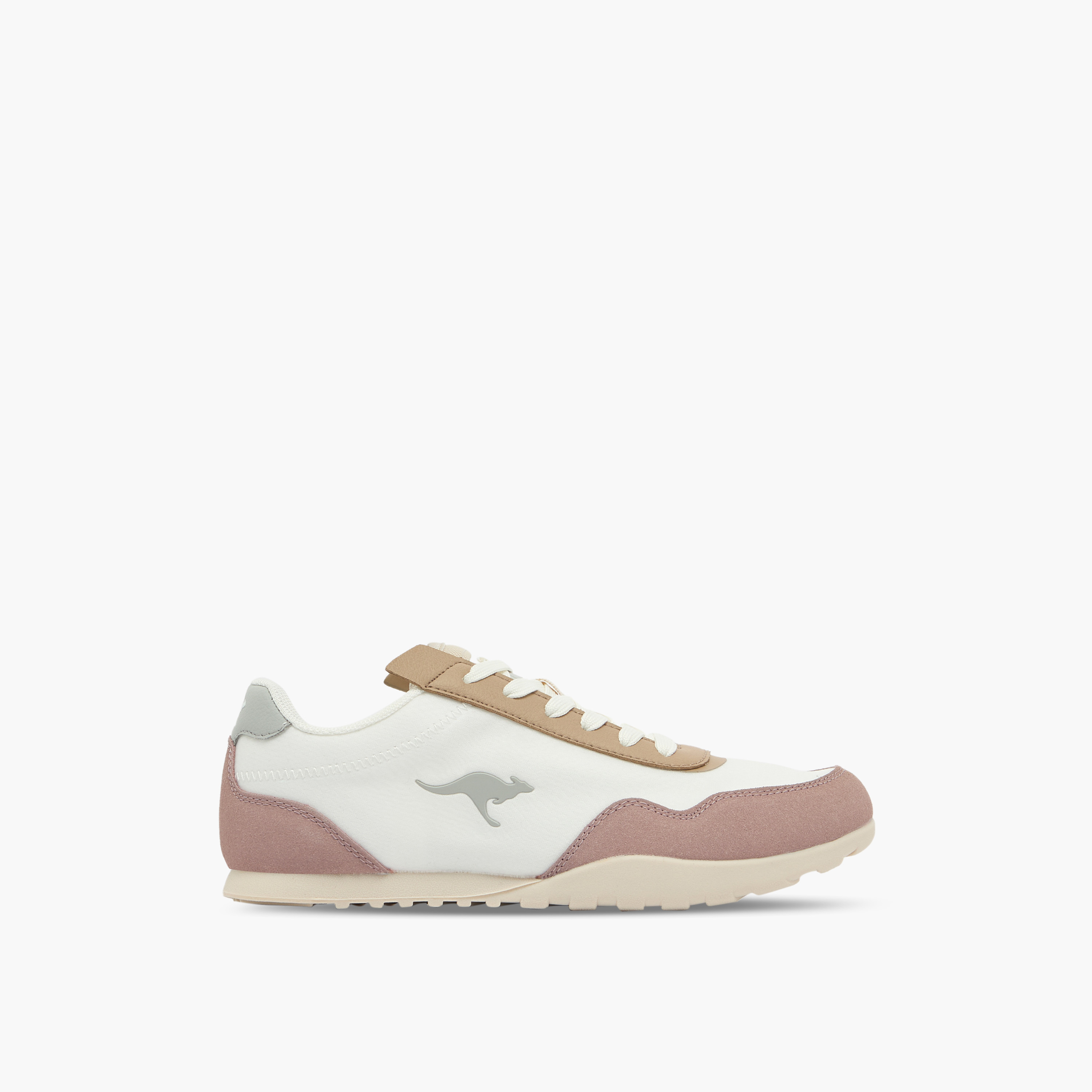 KangaROOS Women Logo Print Lace-Up Sports Shoes-women-shoes-sneakers-image-3
