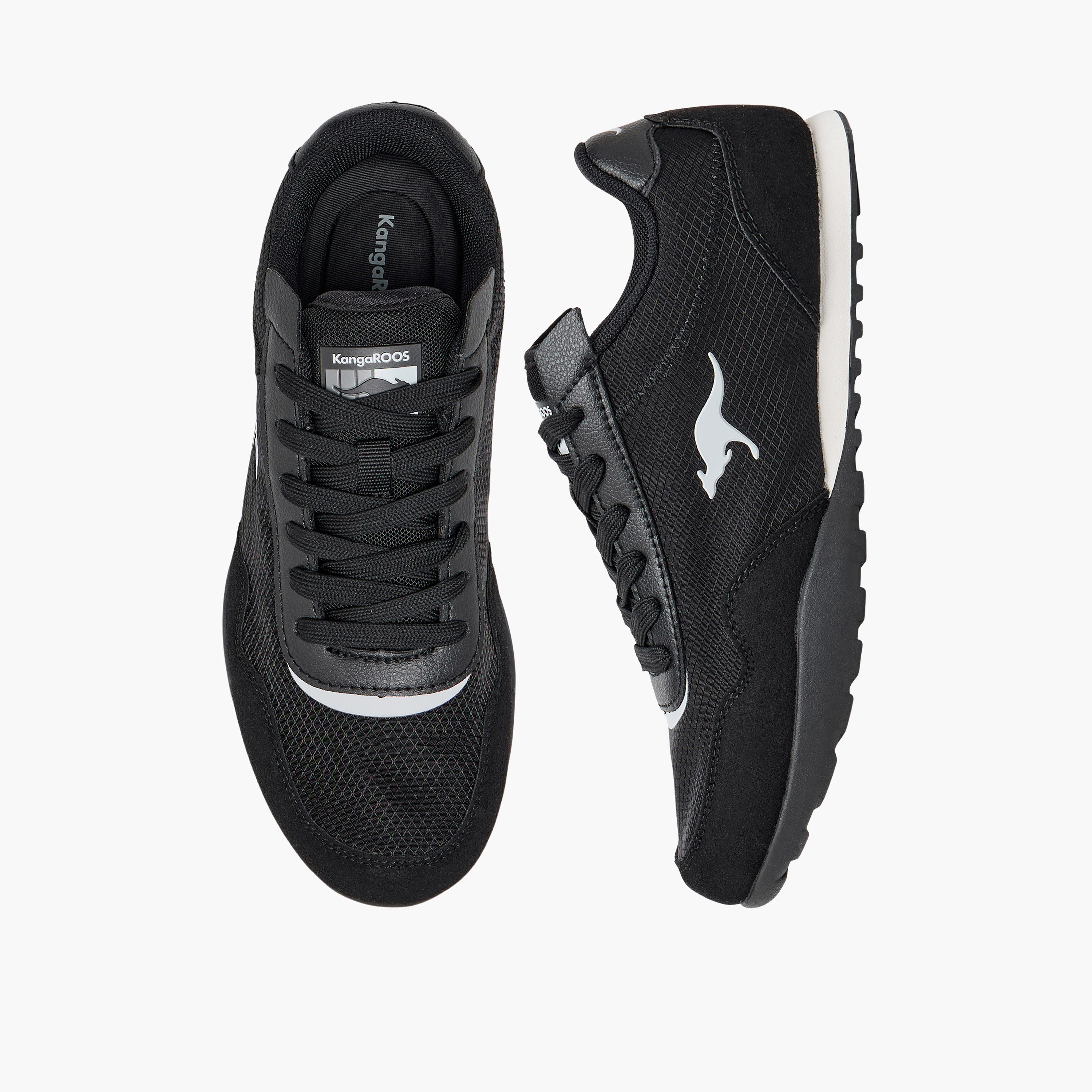 KangaROOS Women Logo Print Lace-Up Sports Shoes-women-shoes-sneakers-image-1