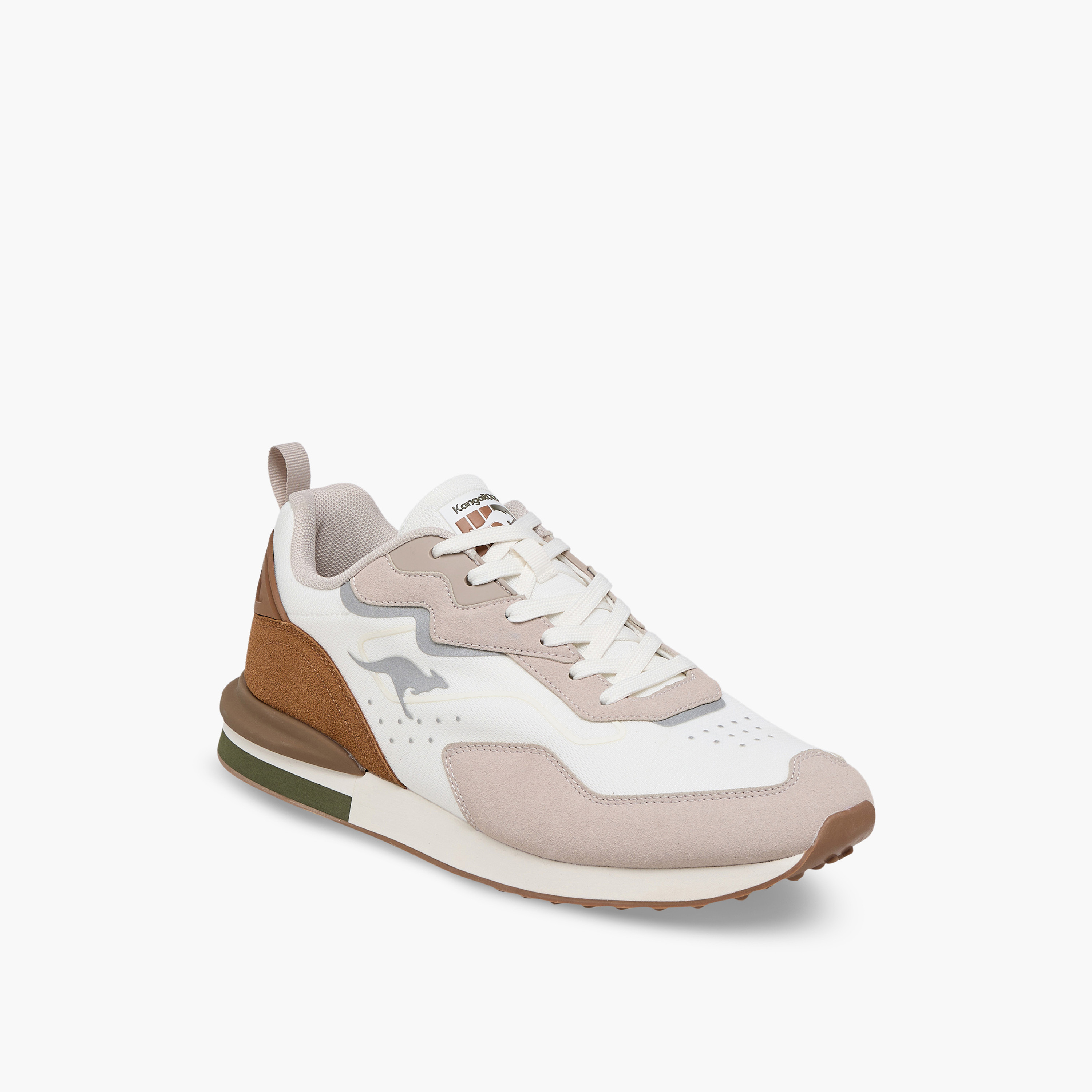 حذاء رياضي برباط إغلاق وتصميم قوالب ملونة للنساء من كانغاروز-men-shoes-sneakers-image-2