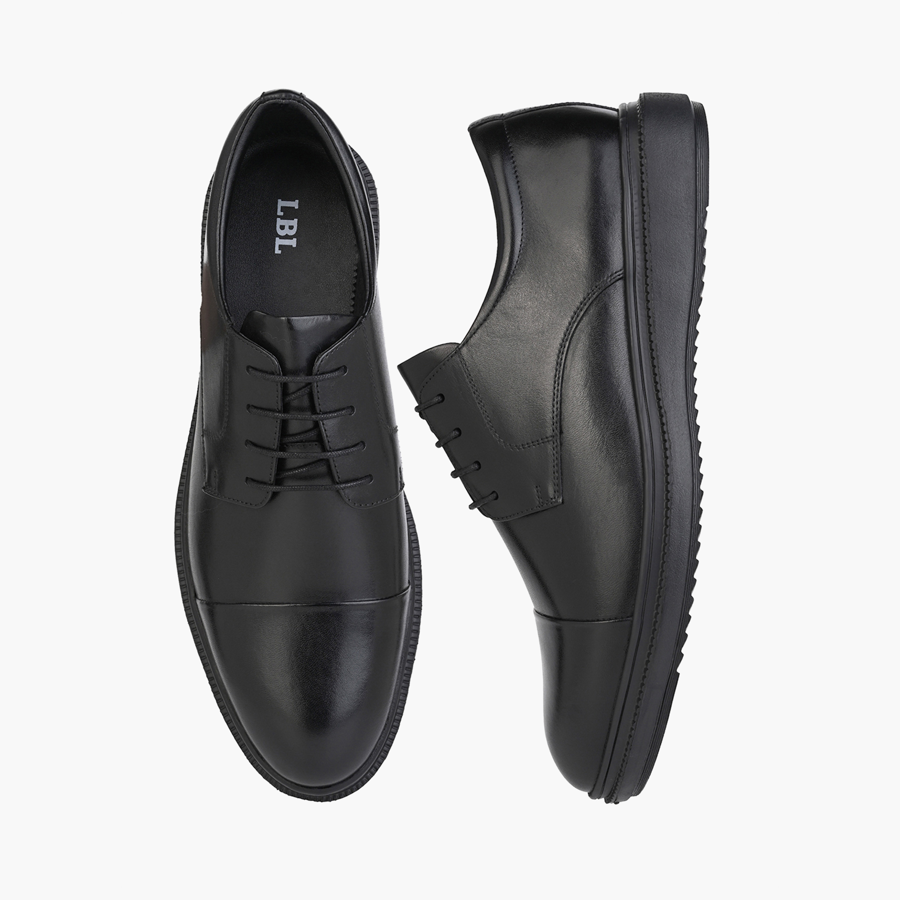 LBL by Shoexpress Men Lace-Up Derby Shoes-men-shoes-formalshoes-image-1