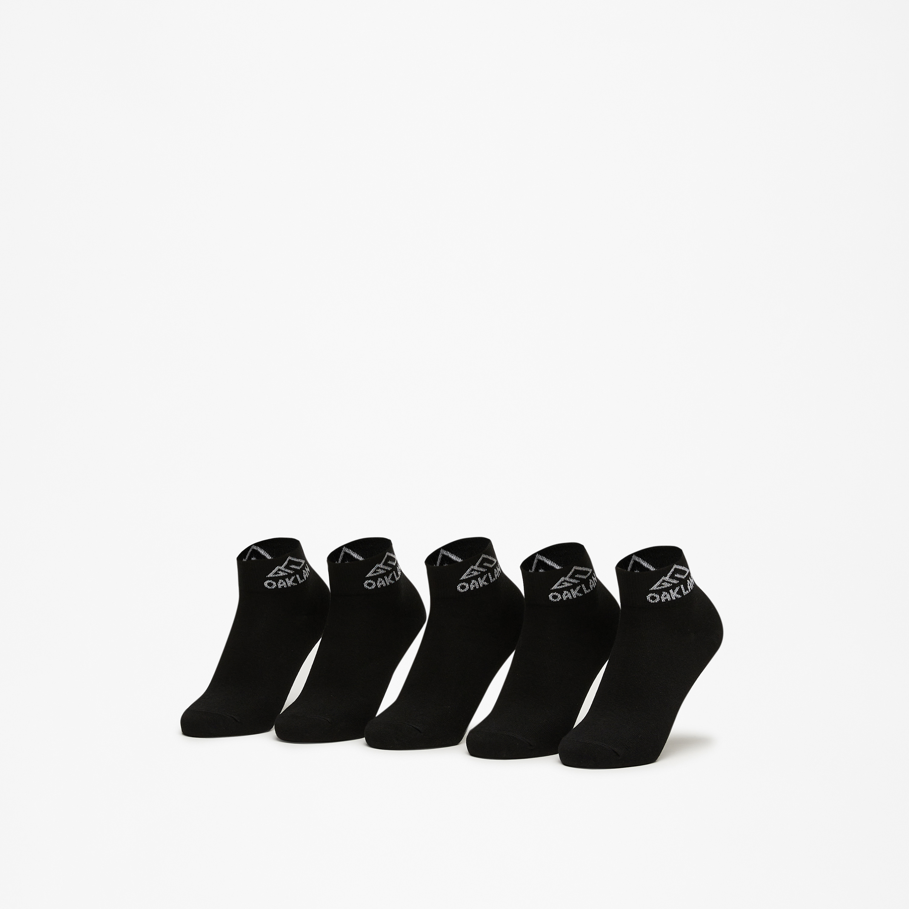 Oaklan by Shoexpress Printed Ankle Length Socks - Set of 5-women-socksandstockings-image-1