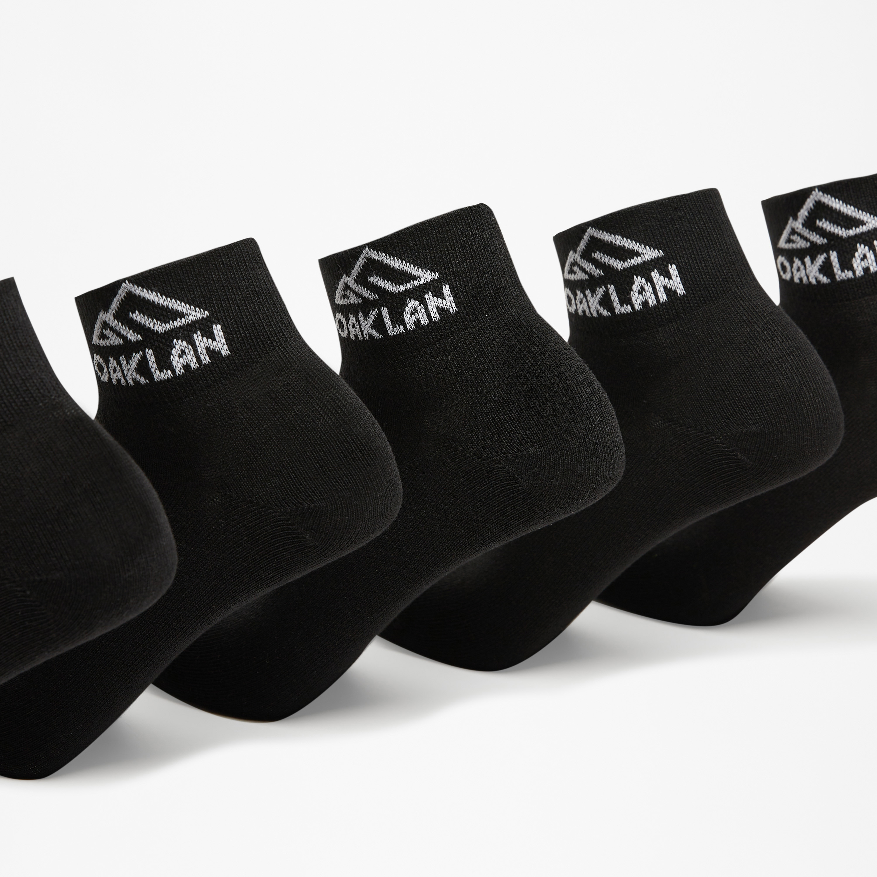 Oaklan by Shoexpress Printed Ankle Length Socks - Set of 5-women-socksandstockings-image-2