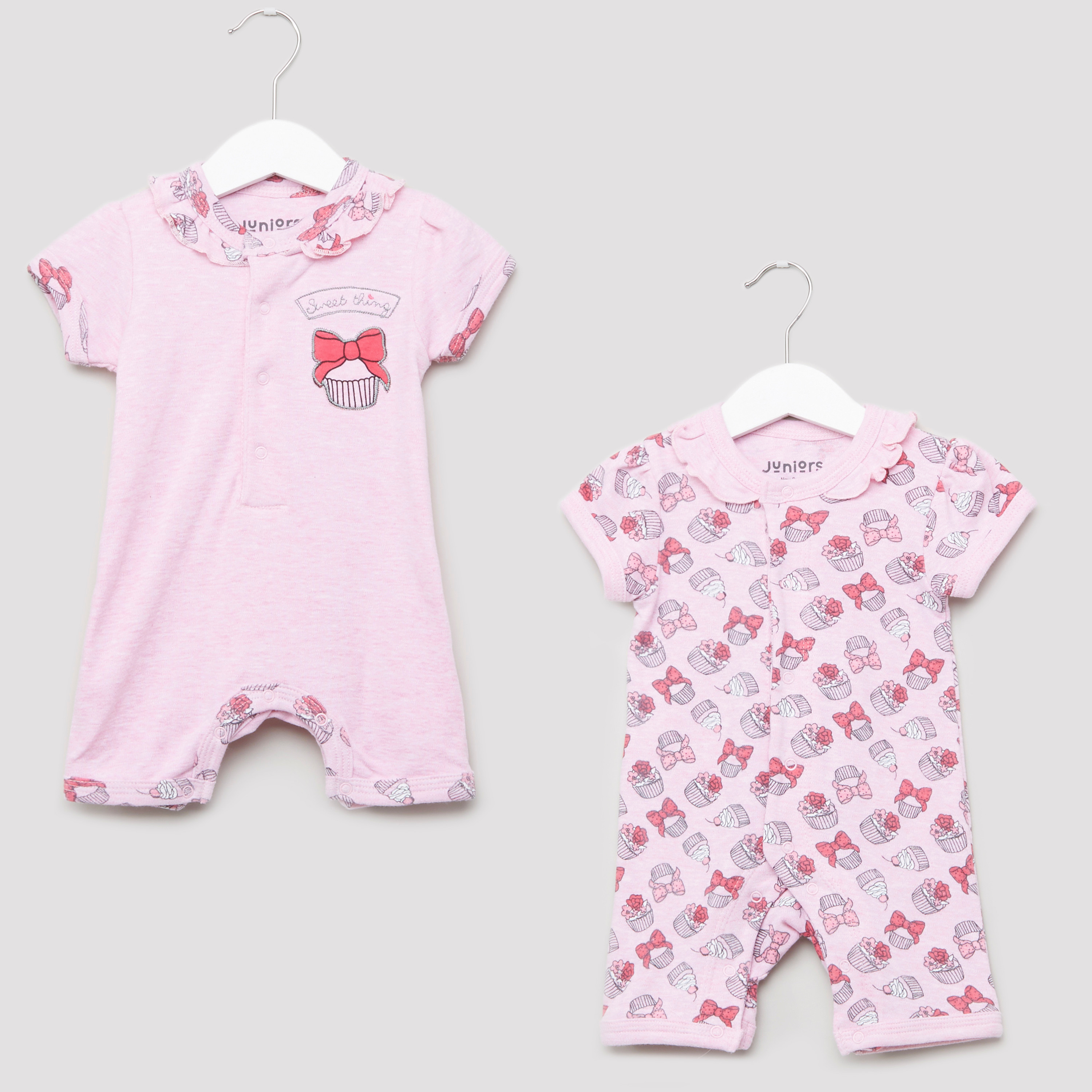 Infant sales girl rompers