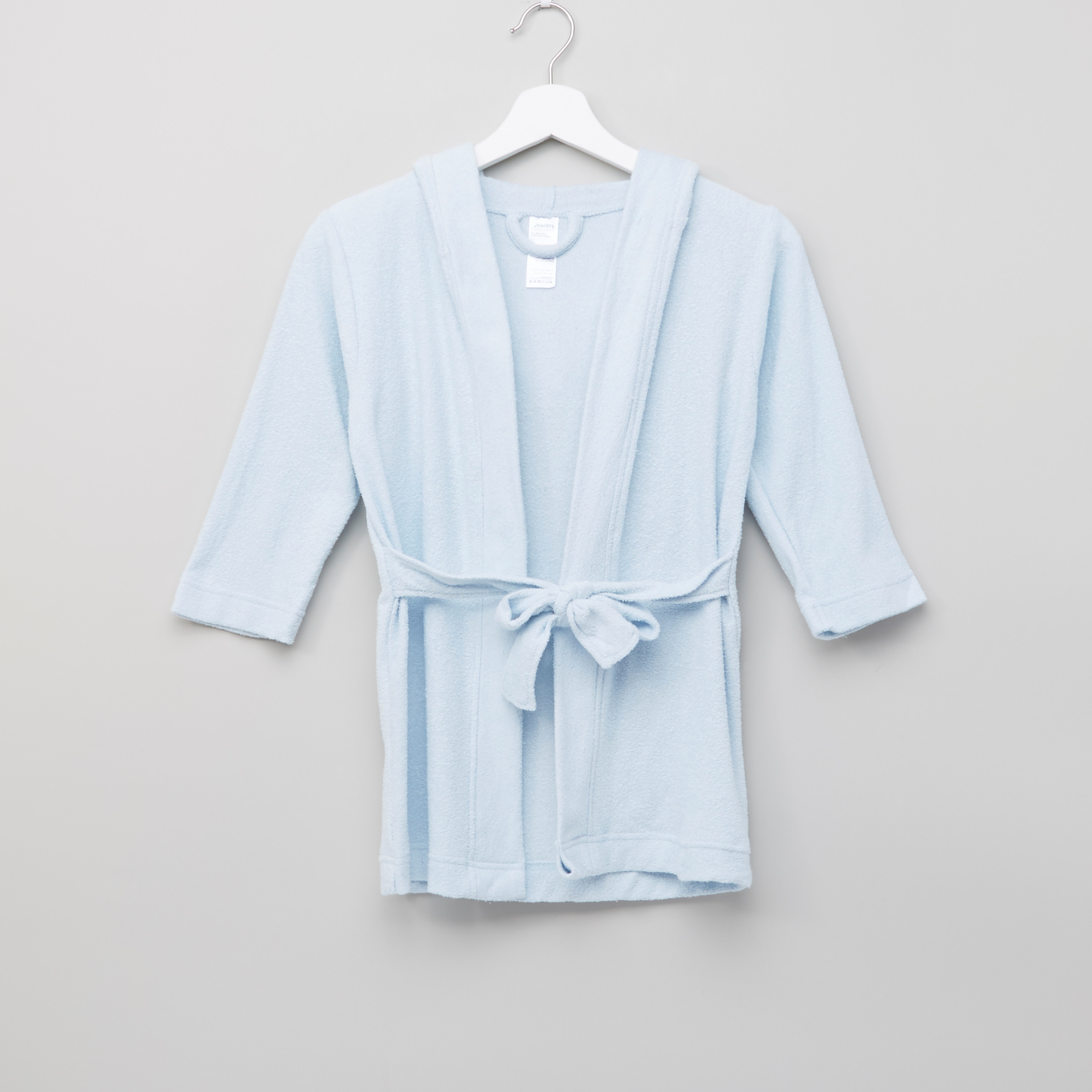 روب حمام بغطاء رأس من جونيورز-baby-bathandcare-towels-image-1