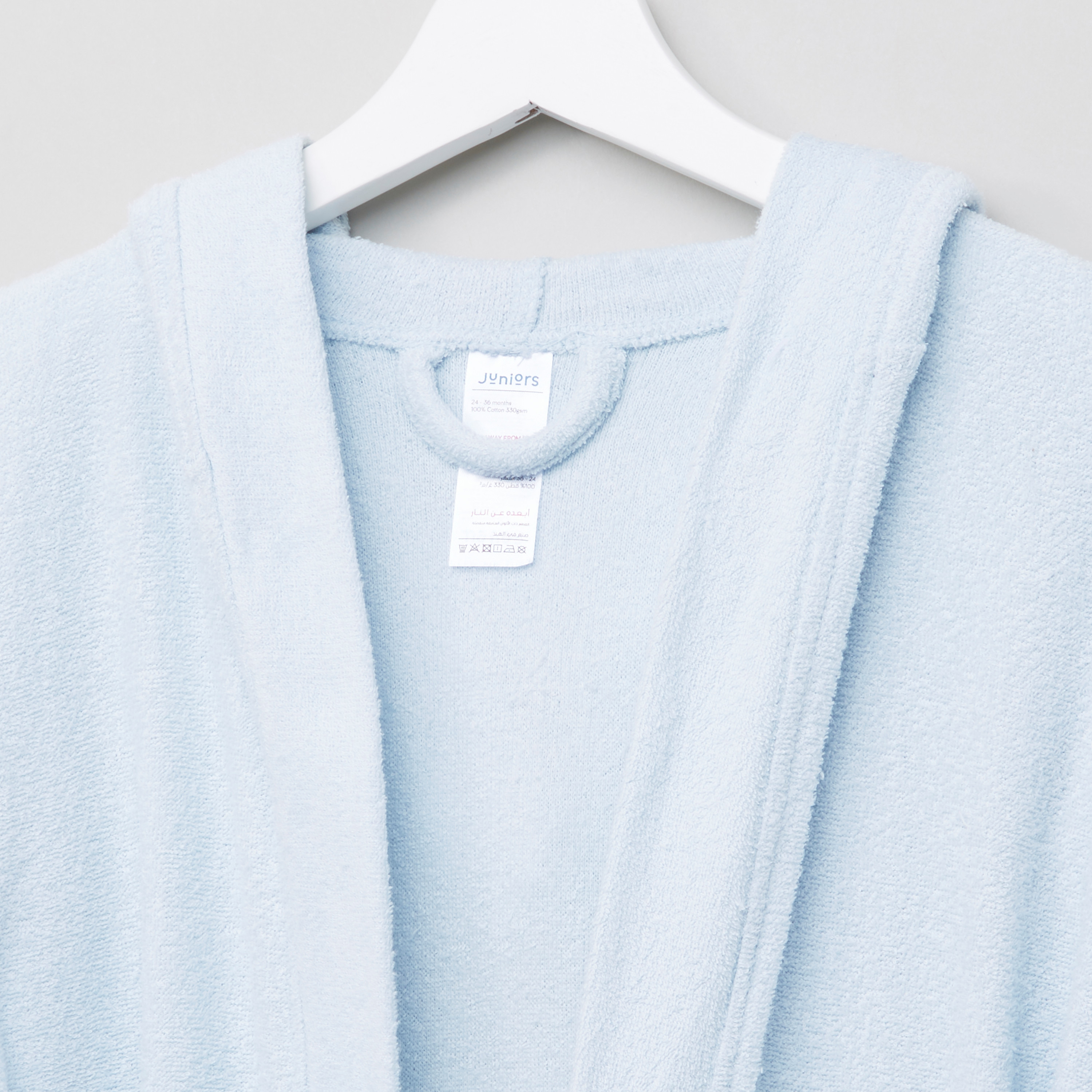 روب حمام بغطاء رأس من جونيورز-baby-bathandcare-towels-image-2
