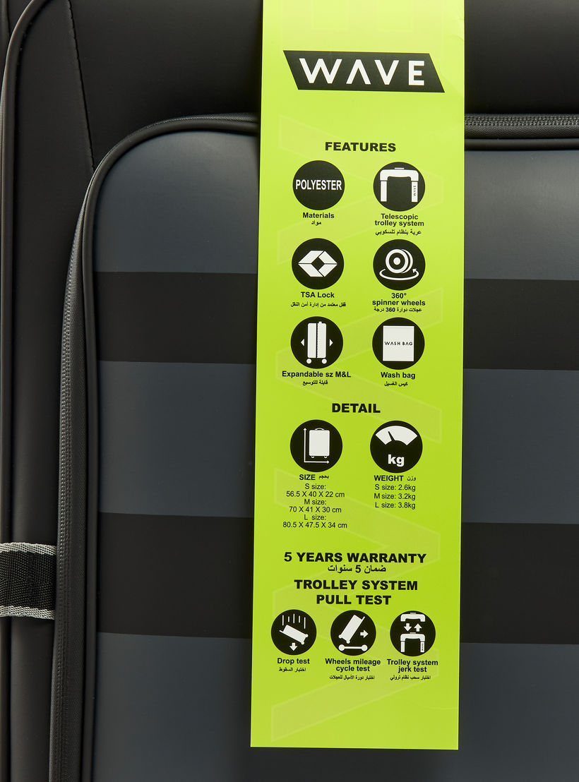 شنطة ترولي ناعمة مخطط بمقبض قابل للسحب من ويف-travel-luggagesandbags-luggage-image-12