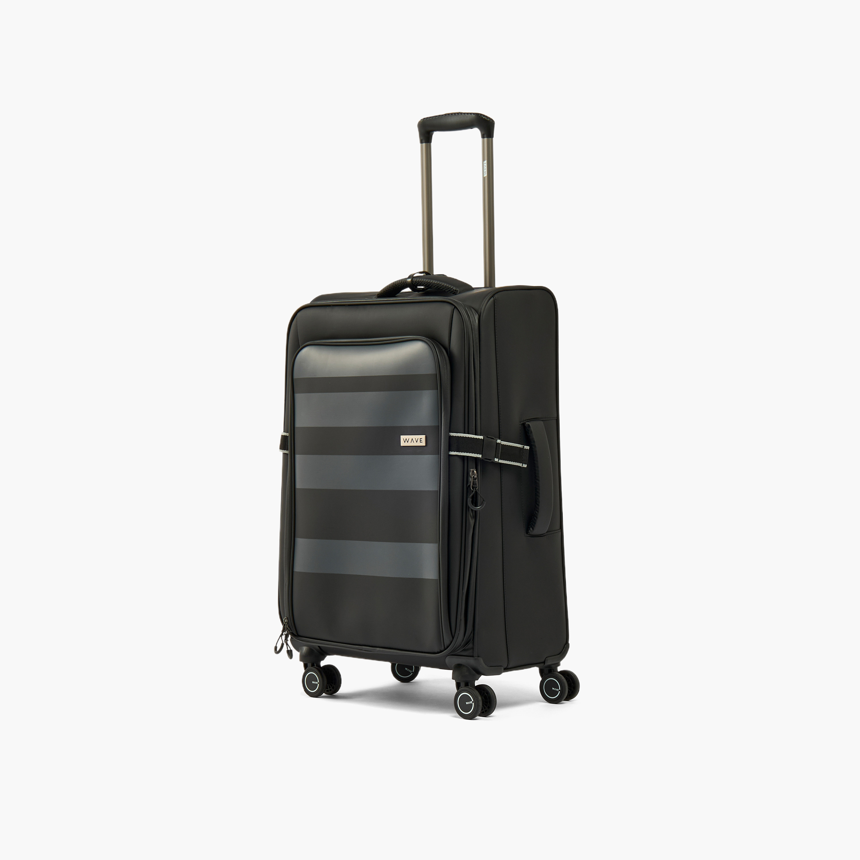 شنطة ترولي ناعمة مخطط بمقبض قابل للسحب من ويف-travel-luggagesandbags-luggage-image-2