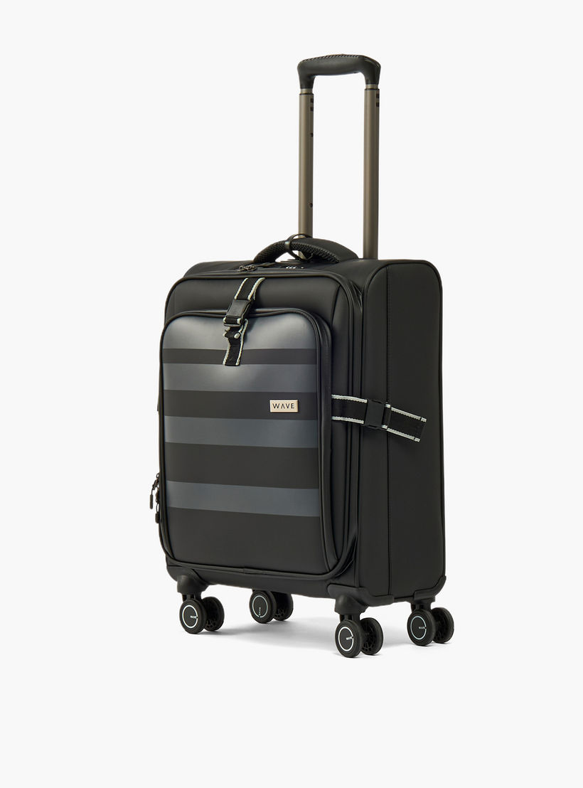 شنطة سفر ترولي لينة مخططة بمقبض قابل للسحب من ويف-travel-luggagesandbags-luggage-image-1