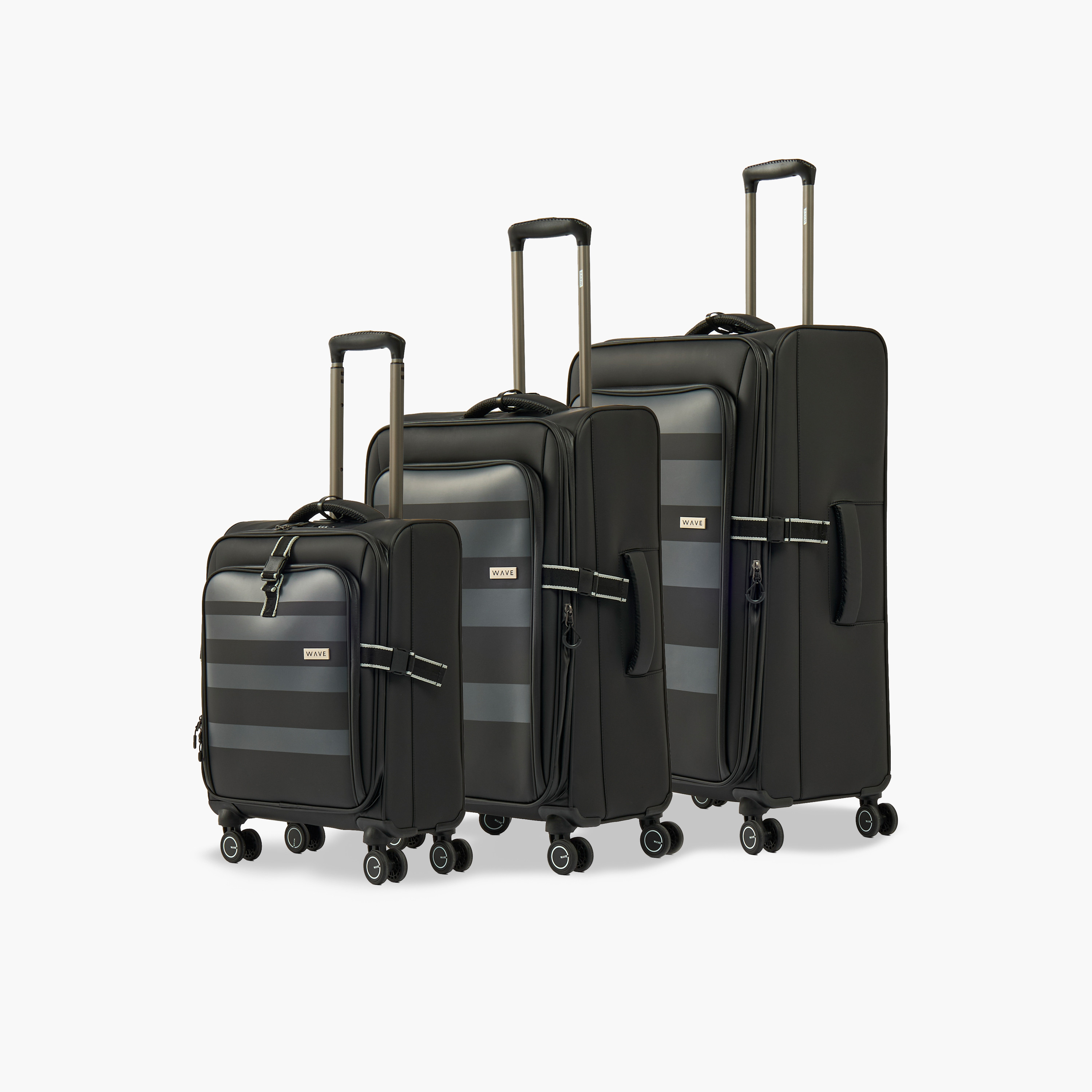 شنطة سفر ترولي لينة مخططة بمقبض قابل للسحب من ويف-travel-luggagesandbags-luggage-image-13