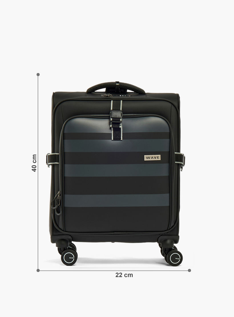 شنطة سفر ترولي لينة مخططة بمقبض قابل للسحب من ويف-travel-luggagesandbags-luggage-image-2