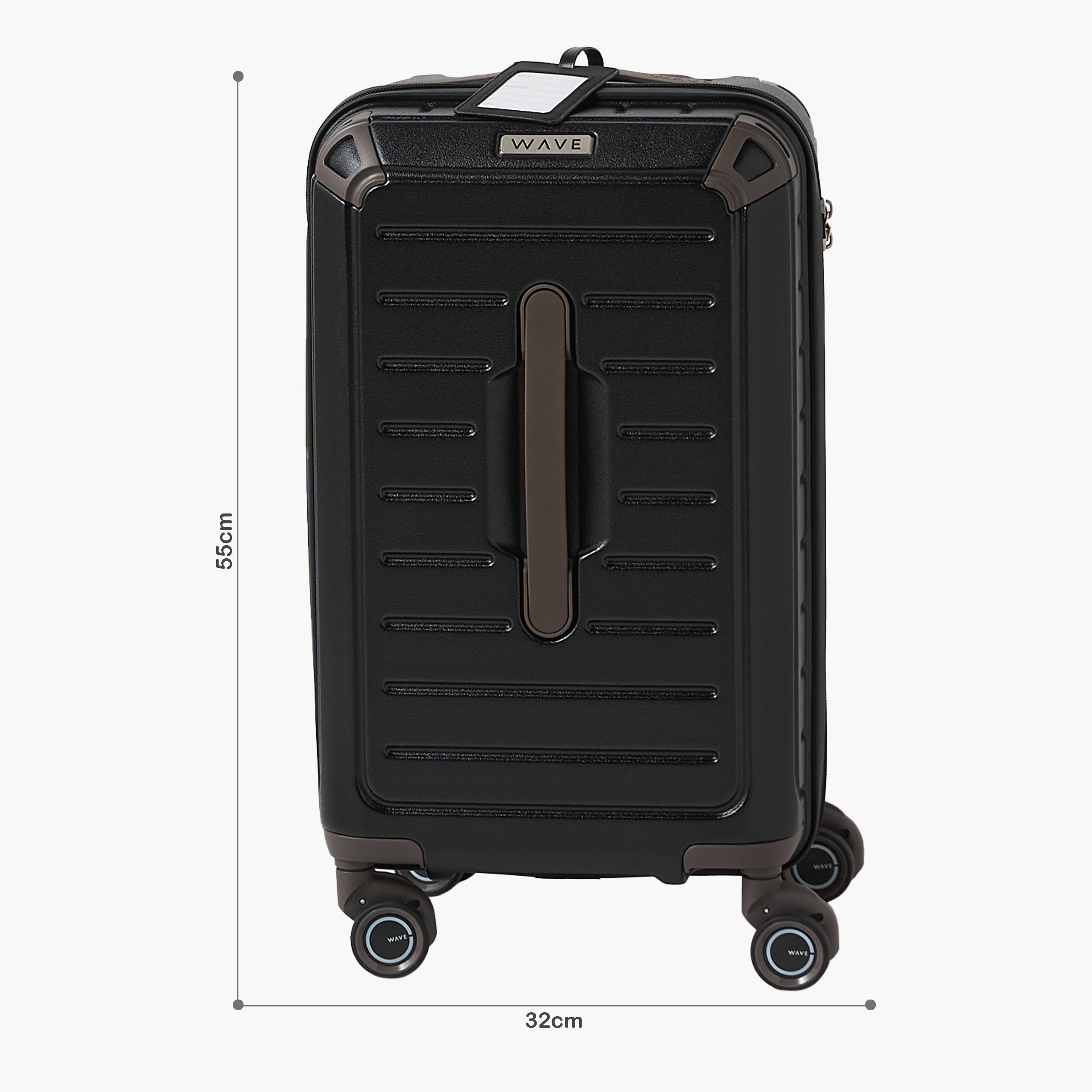 شنطة سفر صلبة بارزة الملمس بعجلات ومقبض قابل للسحب من ويف-travel-luggagesandbags-luggage-image-2