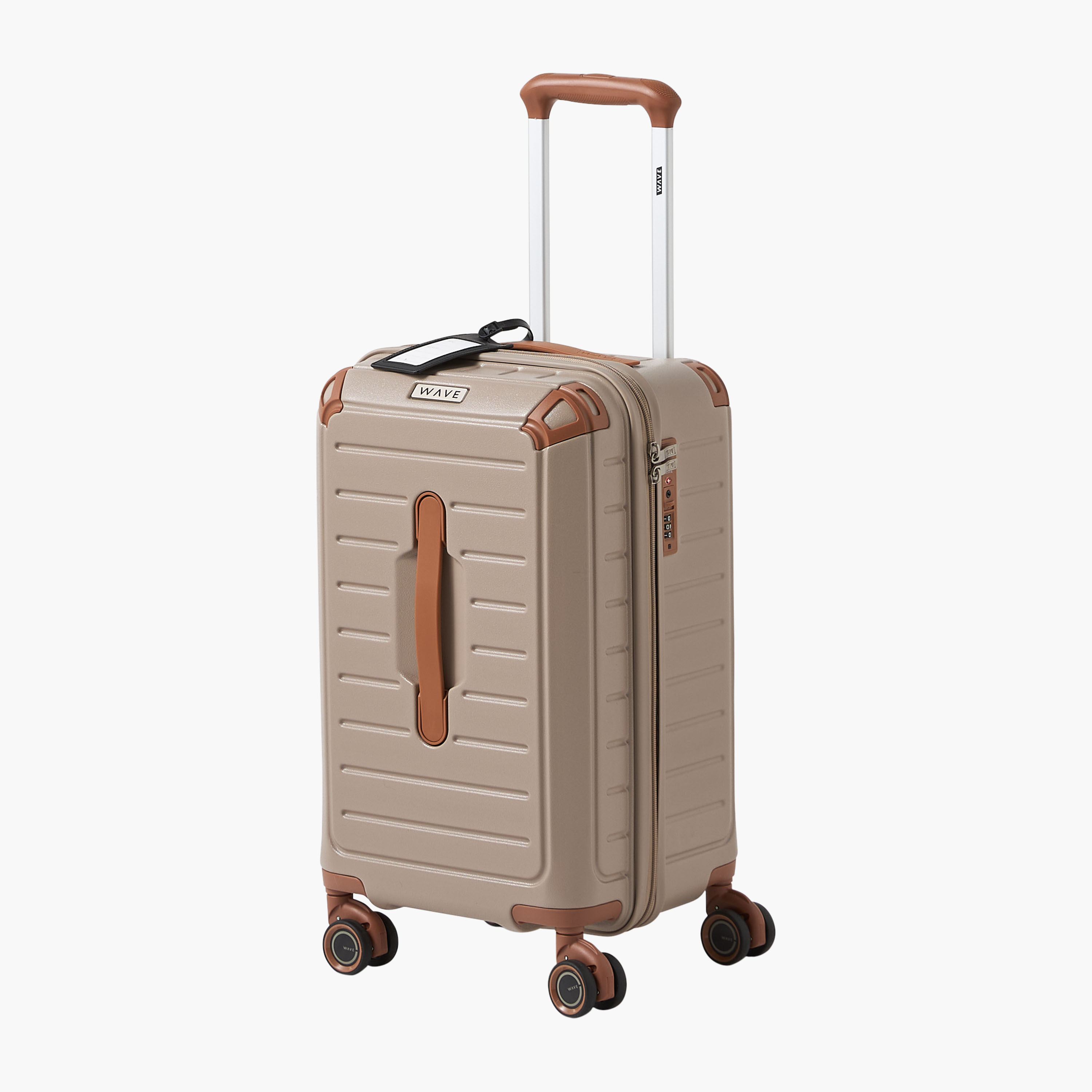 شنطة سفر صلبة بارزة الملمس بعجلات ومقبض قابل للسحب من ويف-travel-luggagesandbags-luggage-image-1