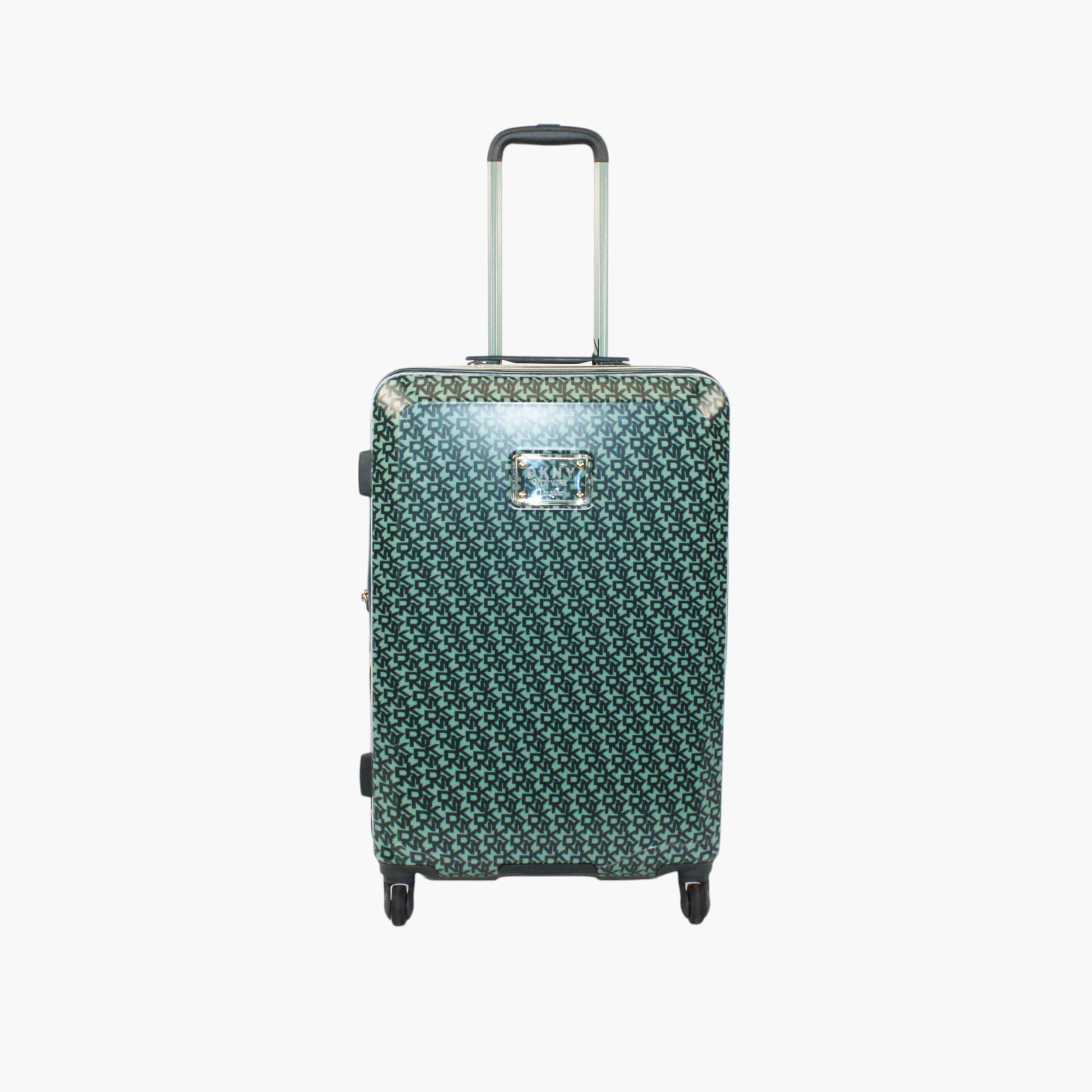 شنطة ترولي صلبة بطبعات مونوجرام مع مقبض قابل للسحب من دي كيه إن واي-travel-luggagesandbags-luggage-image-1