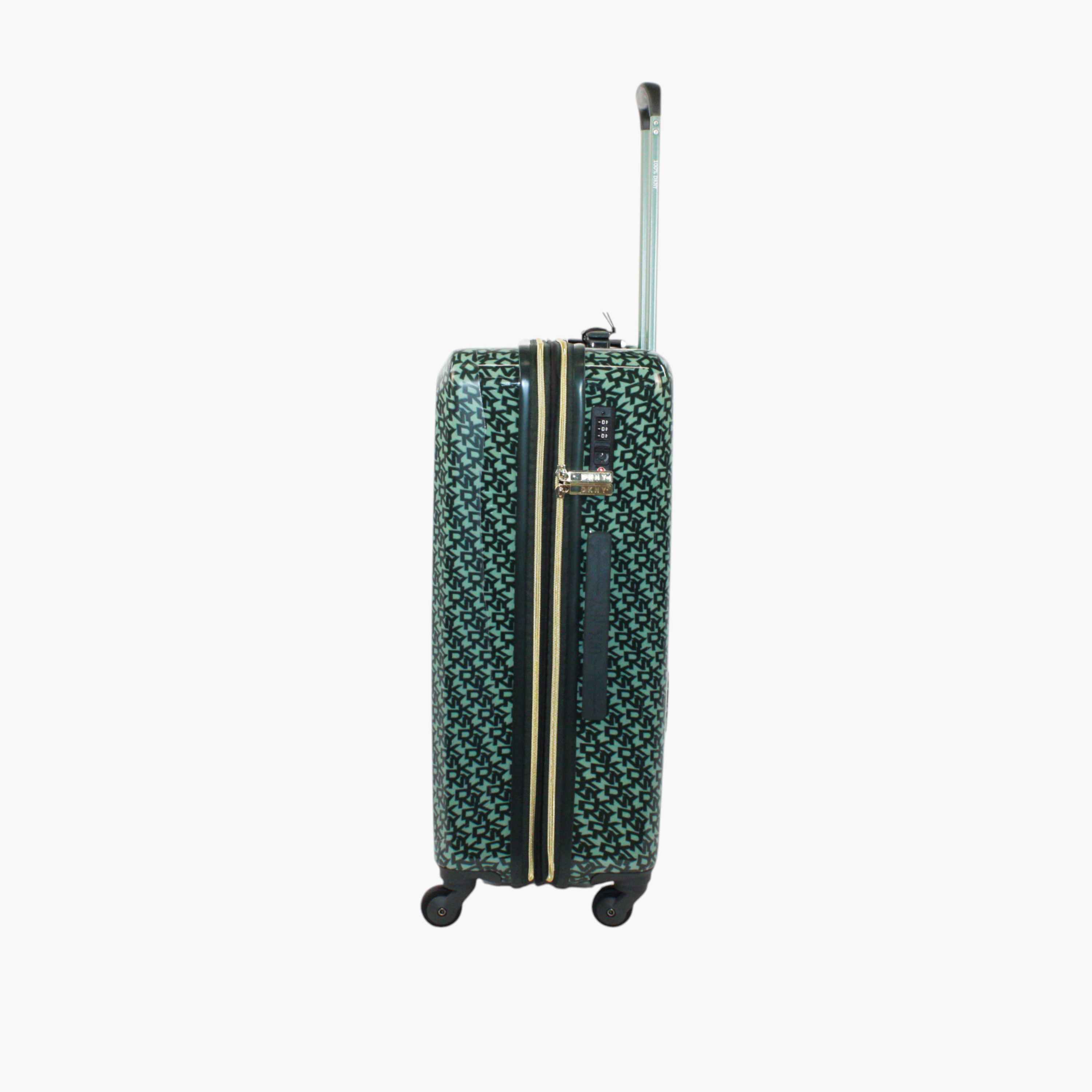 شنطة ترولي صلبة بطبعات مونوجرام مع مقبض قابل للسحب من دي كيه إن واي-travel-luggagesandbags-luggage-image-2