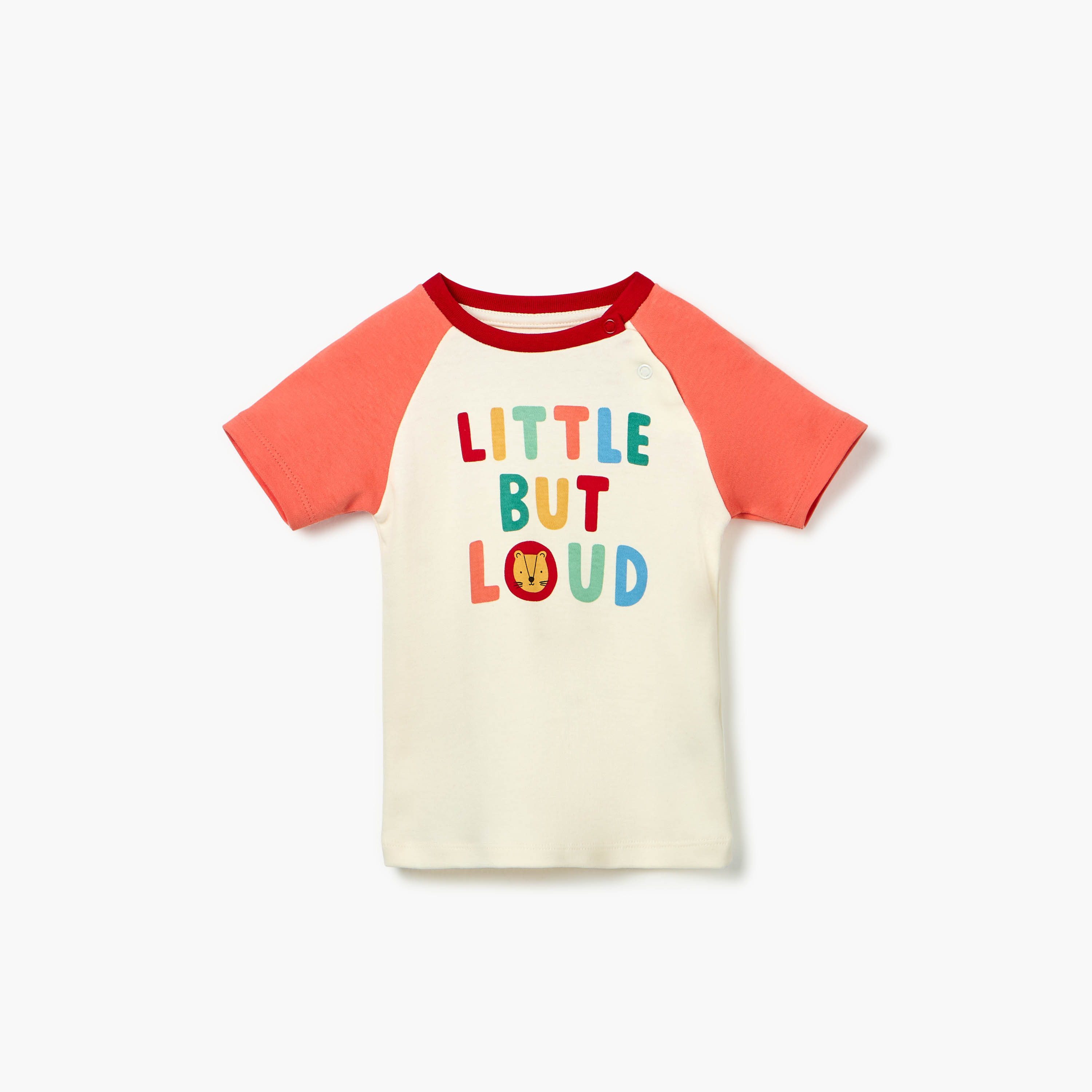 Juniors Heart Print T-shirt and Pyjama Set-baby-girls-clothing-nightwear-pyjamasets-image-2