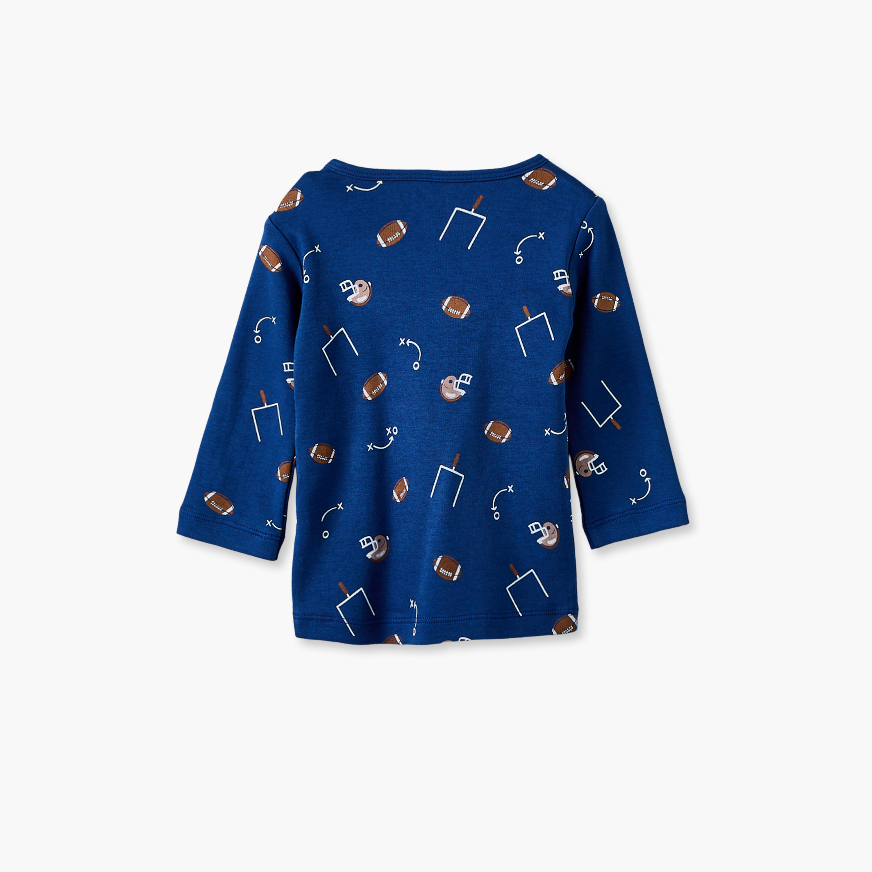 طقم بيجاما قطن برقبة ضيقة وأكمام طويلة وطبعات من جونيورز-baby-boys-clothing-nightwear-pyjamasets-image-5
