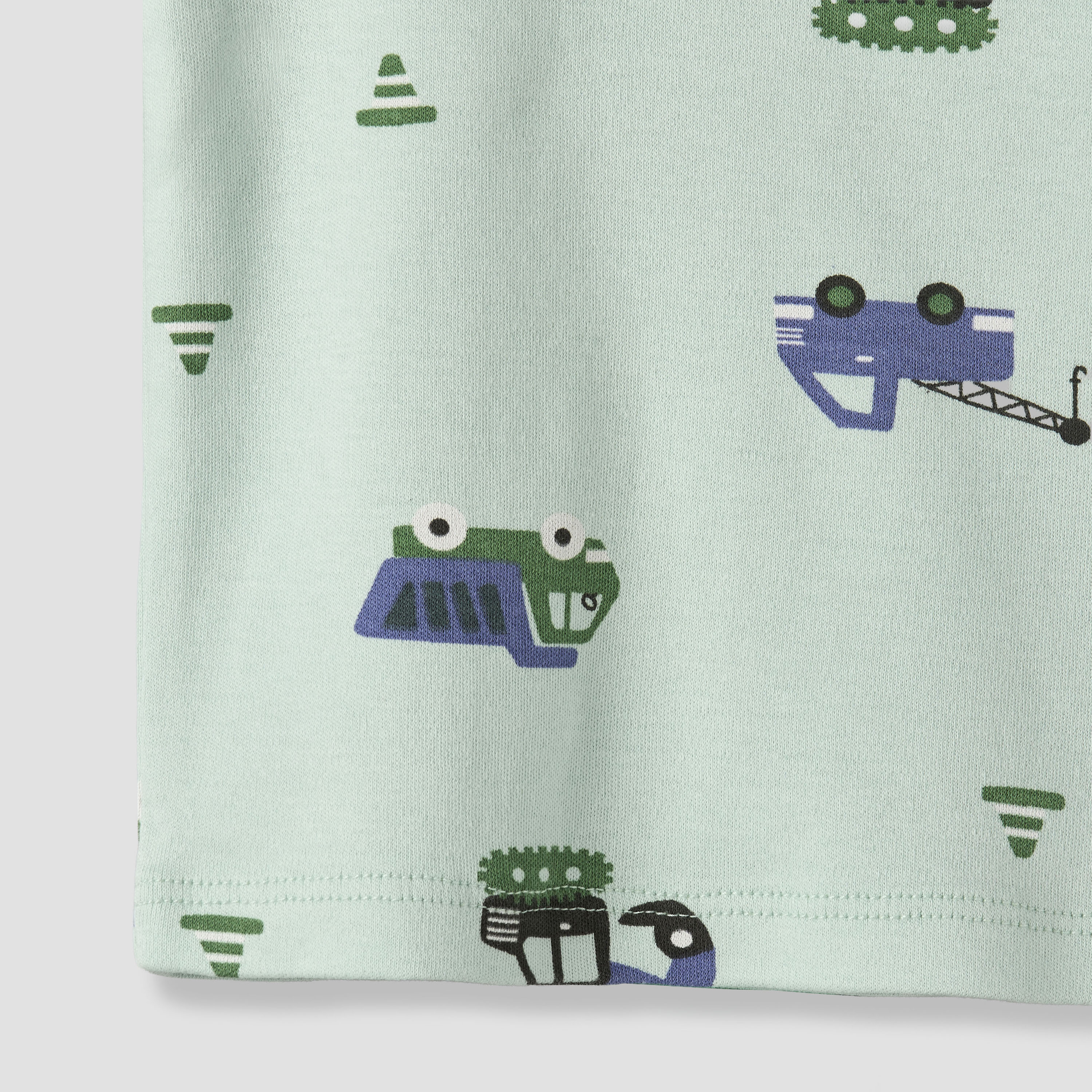 طقم بيجاما قطن بطبعات مركبات وياقة مستديرة وأكمام طويلة من جونيورز-baby-boys-clothing-nightwear-pyjamasets-image-7