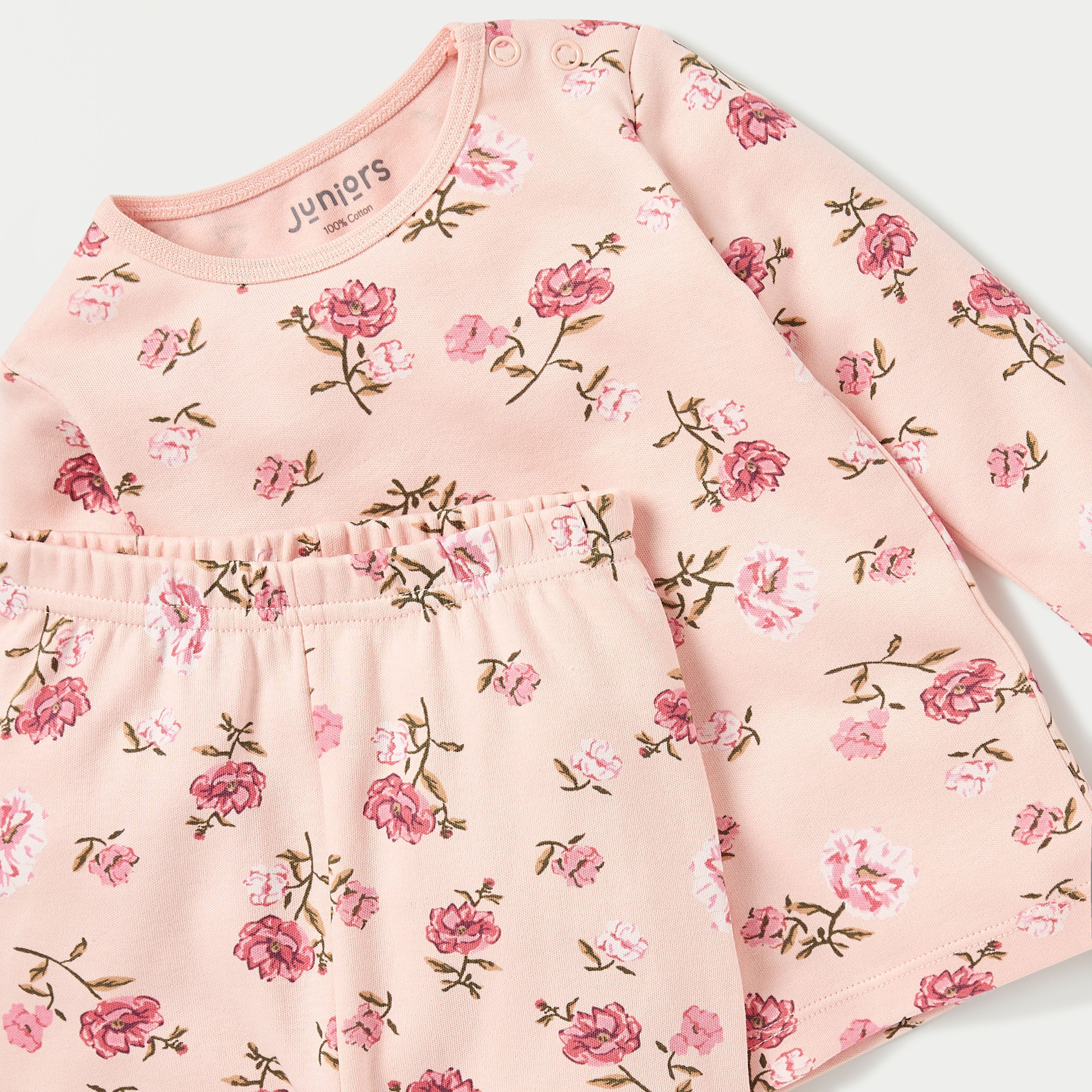 Juniors Printed T-shirt and Pyjama Set-baby-boys-clothing-nightwear-pyjamasets-image-4