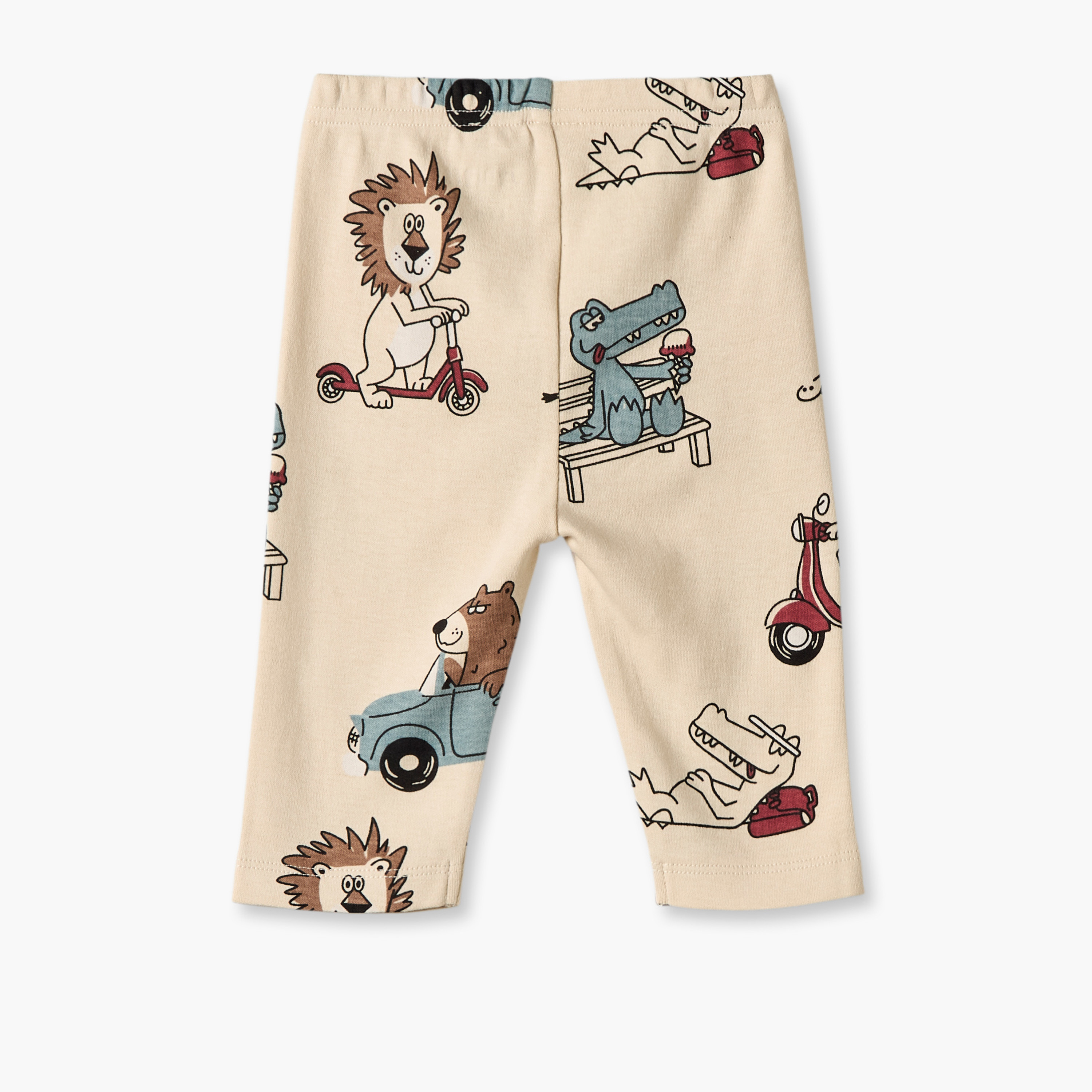 Juniors Crew Neck Long Sleeves Pyjama Set with Safari Print-baby-boys-clothing-nightwear-pyjamasets-image-6