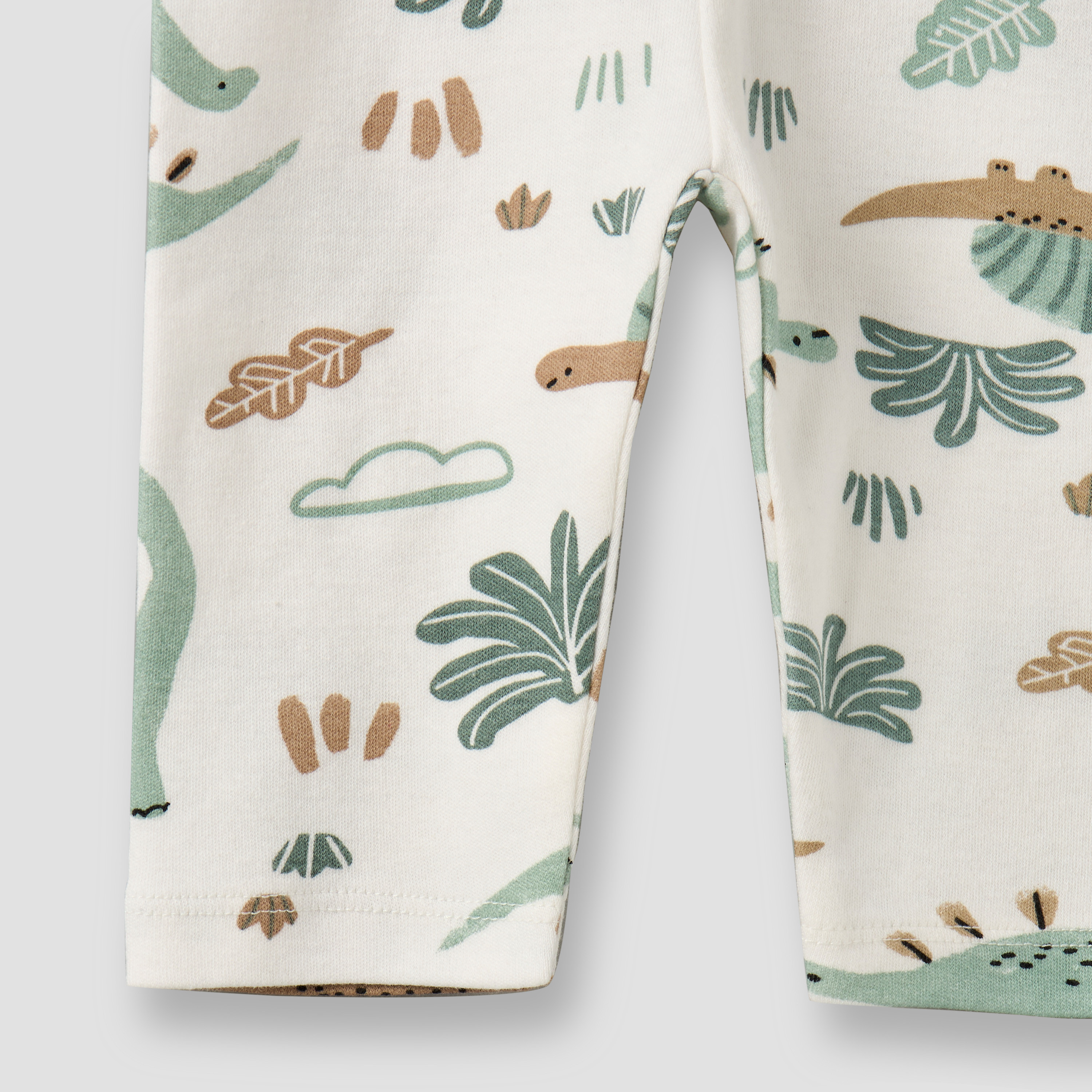 Juniors Cotton Round Neck Long Sleeve Pyjama Set with Dinosaur Print-baby-boys-clothing-nightwear-pyjamasets-image-9