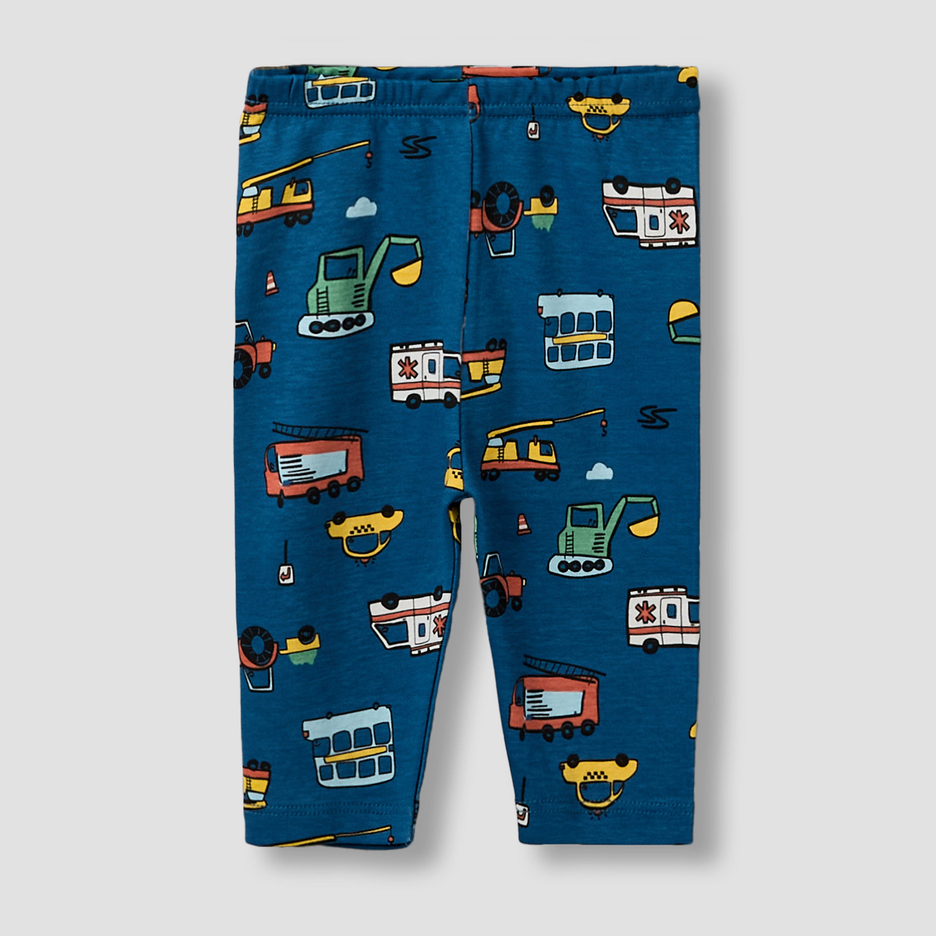 Juniors Cotton Round Neck Long Sleeve Pyjama Set with Vehicle Print-promo_babyshop_Buy3for79_QAT130126-image-4