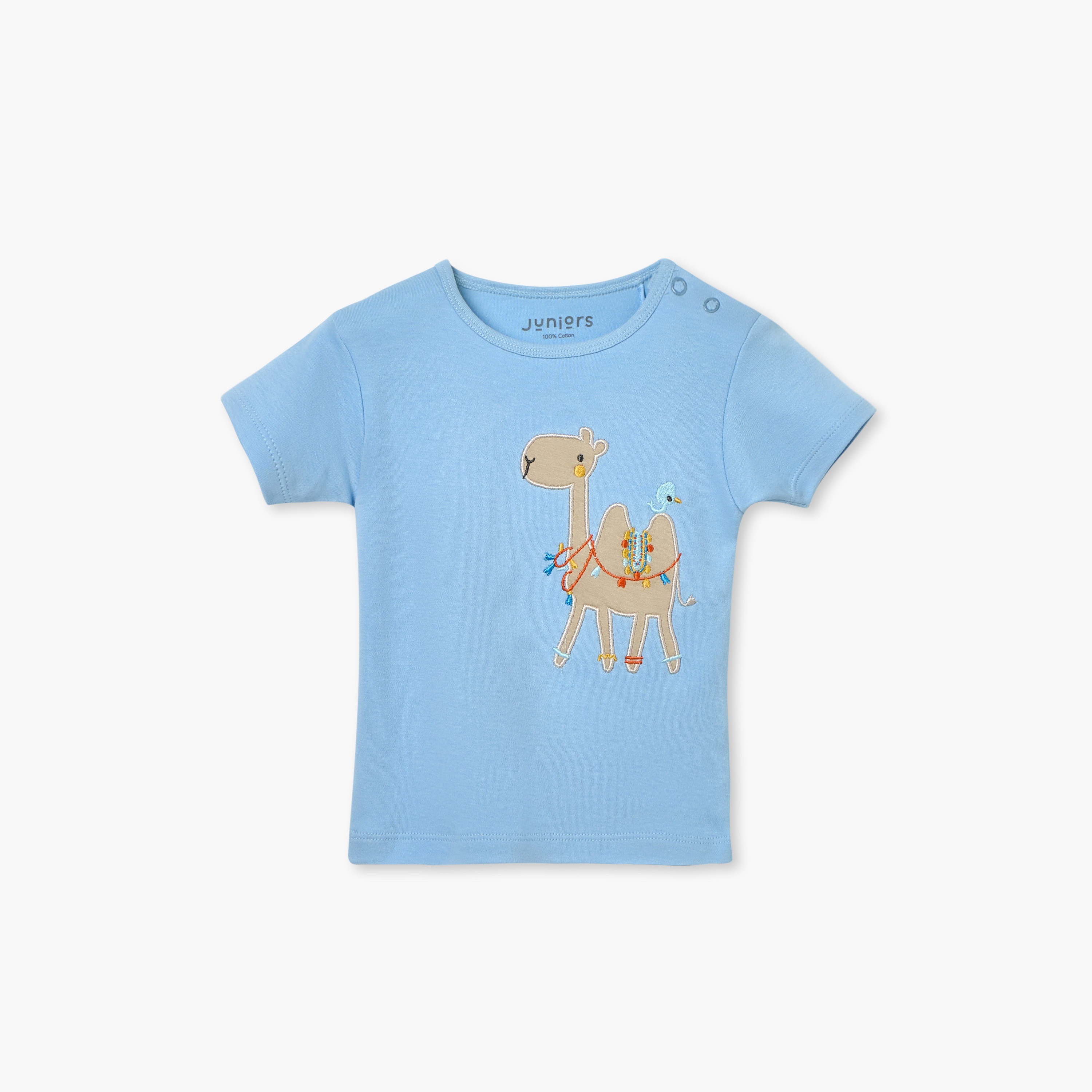 Juniors Duck Print T-shirt and Pyjama Set-baby-girls-clothing-nightwear-pyjamasets-image-2