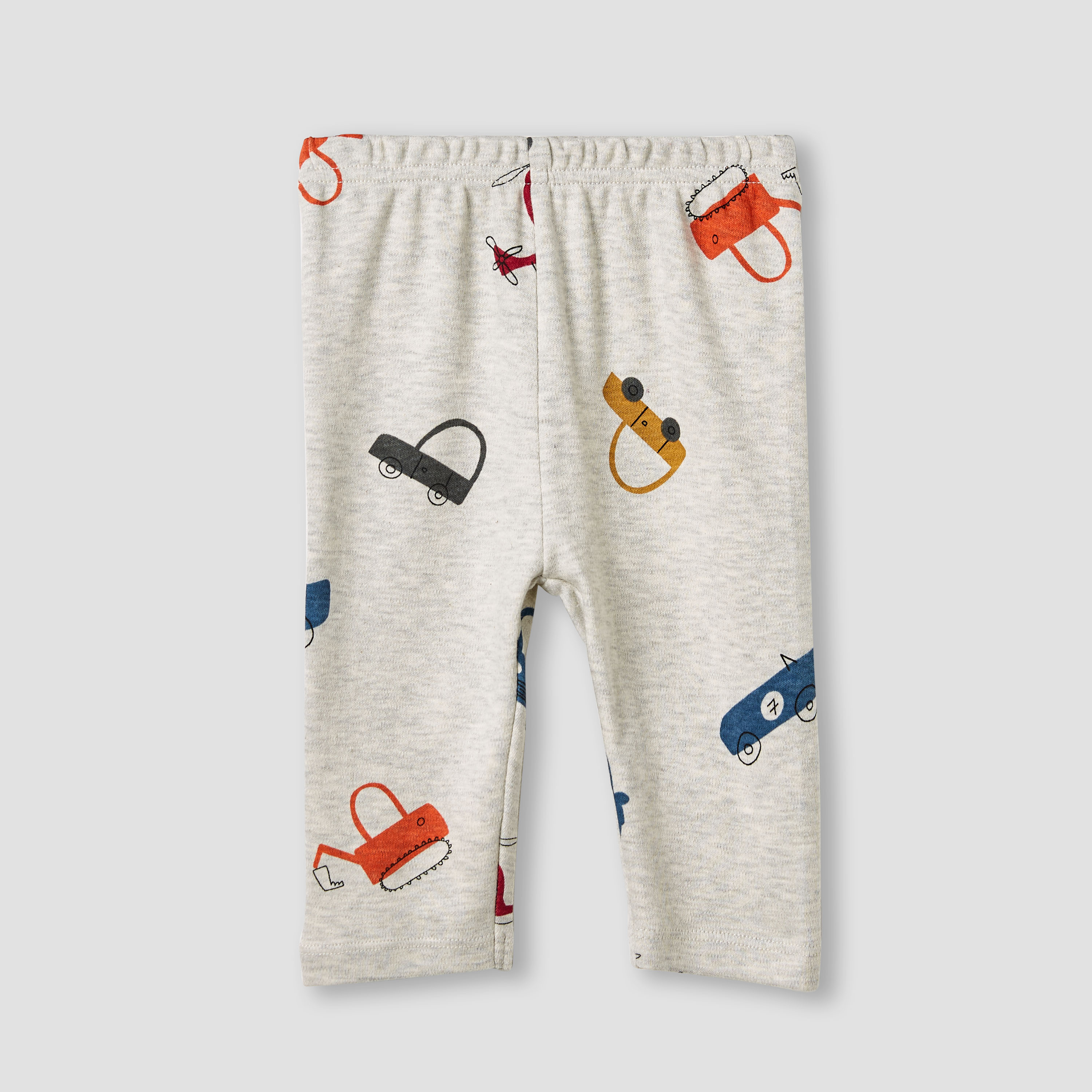 طقم بيجاما بأكمام طويلة وطبعات شاحنة للأولاد من جونيورز - قطن-baby-boys-clothing-nightwear-pyjamasets-image-3