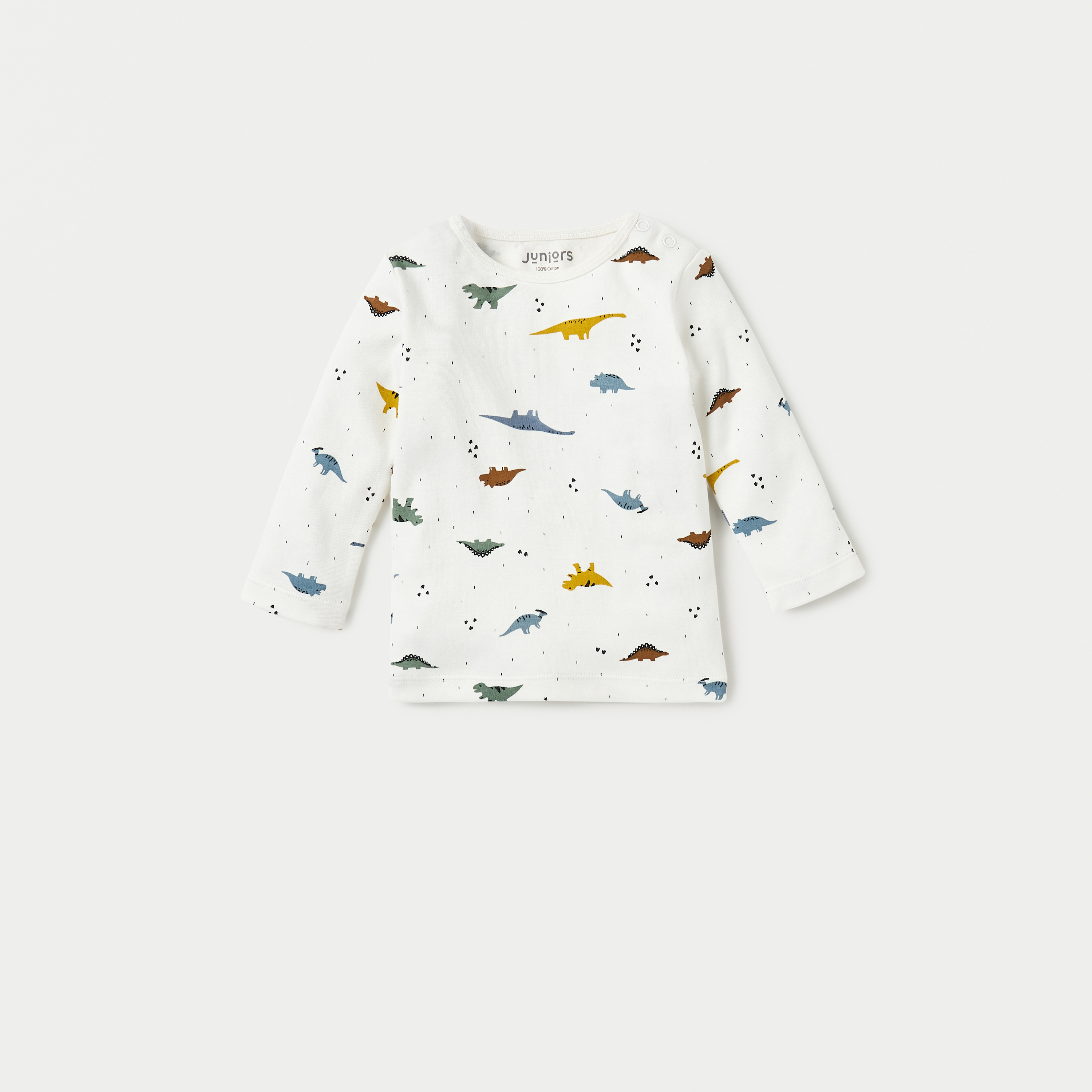 طقم بنطلون بيجاما وتيشيرت بطبعات من جونيورز-baby-boys-clothing-nightwear-pyjamasets-image-3