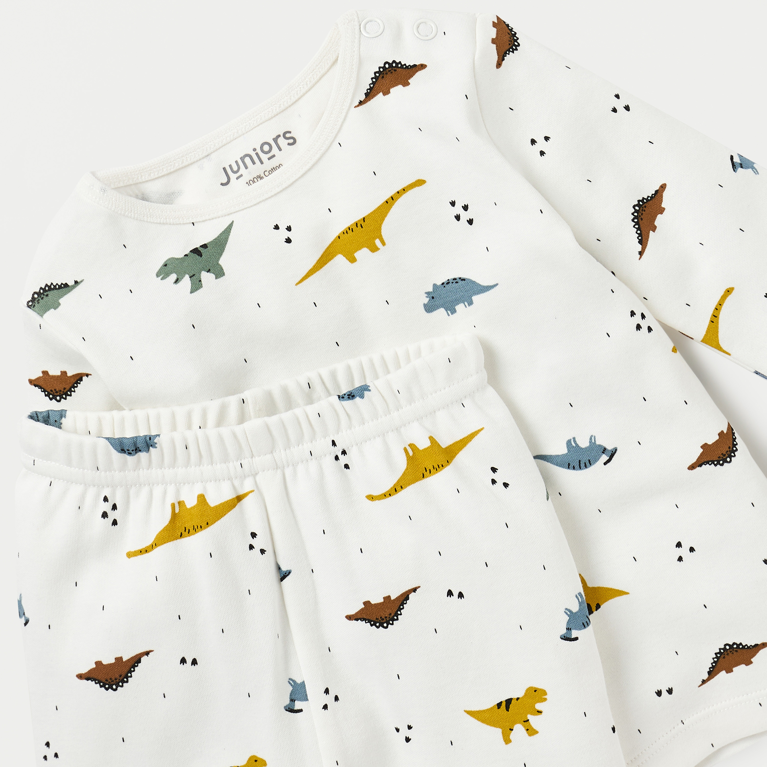 طقم بنطلون بيجاما وتيشيرت بطبعات من جونيورز-baby-boys-clothing-nightwear-pyjamasets-image-4