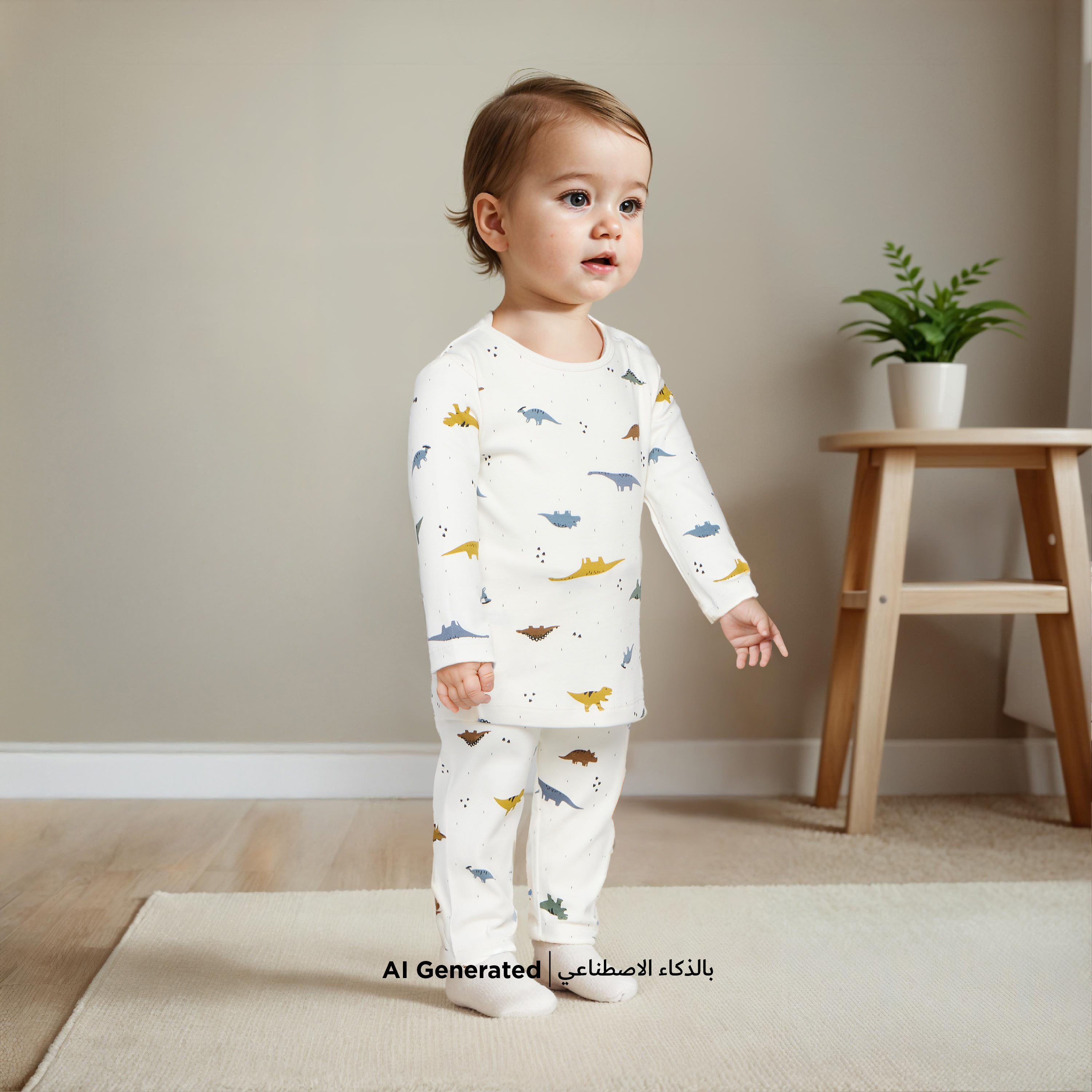 طقم بنطلون بيجاما وتيشيرت بطبعات من جونيورز-baby-boys-clothing-nightwear-pyjamasets-image-6