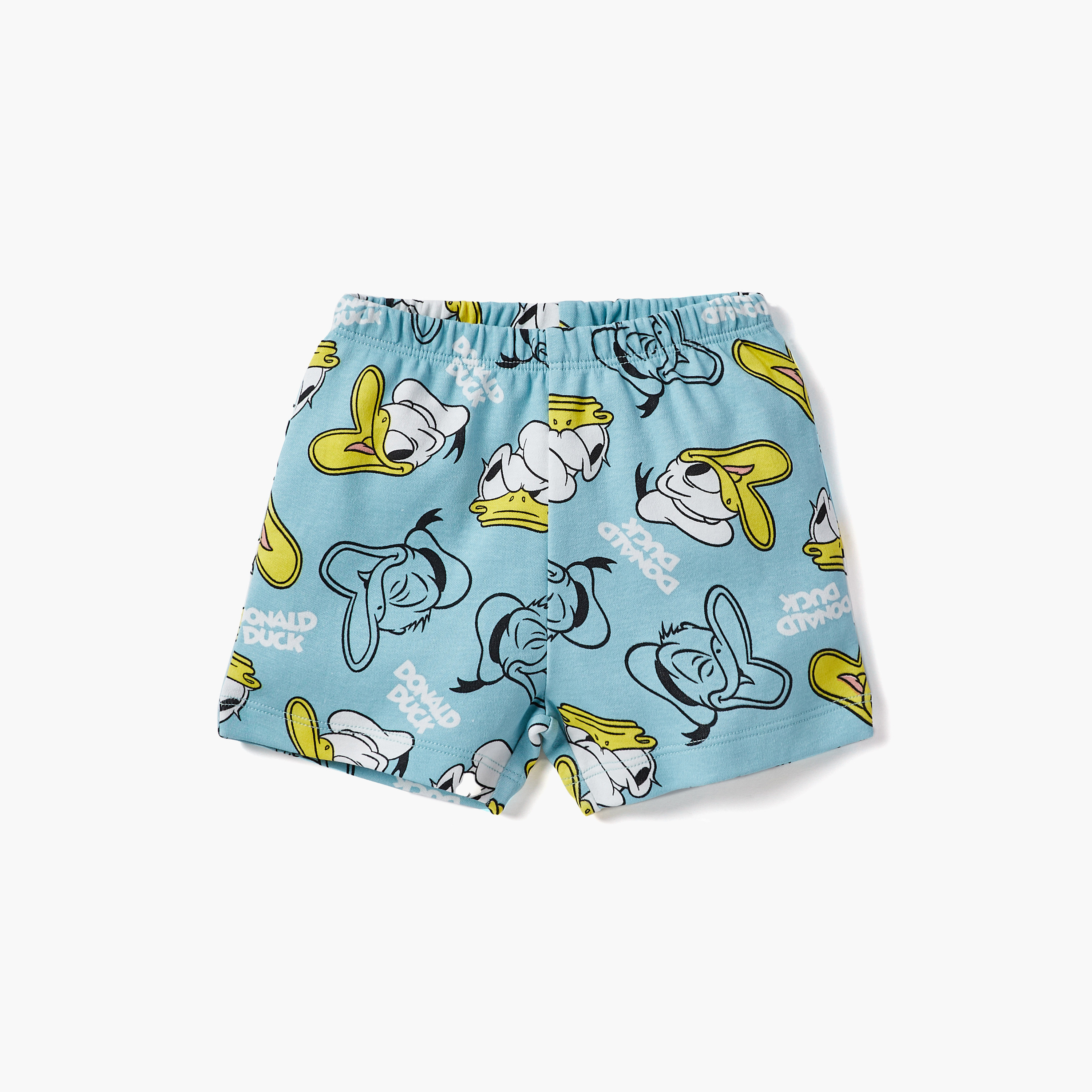 Disney Donald Duck Print T-shirt and Pyjama Set-baby-boys-clothing-nightwear-pyjamasets-image-4
