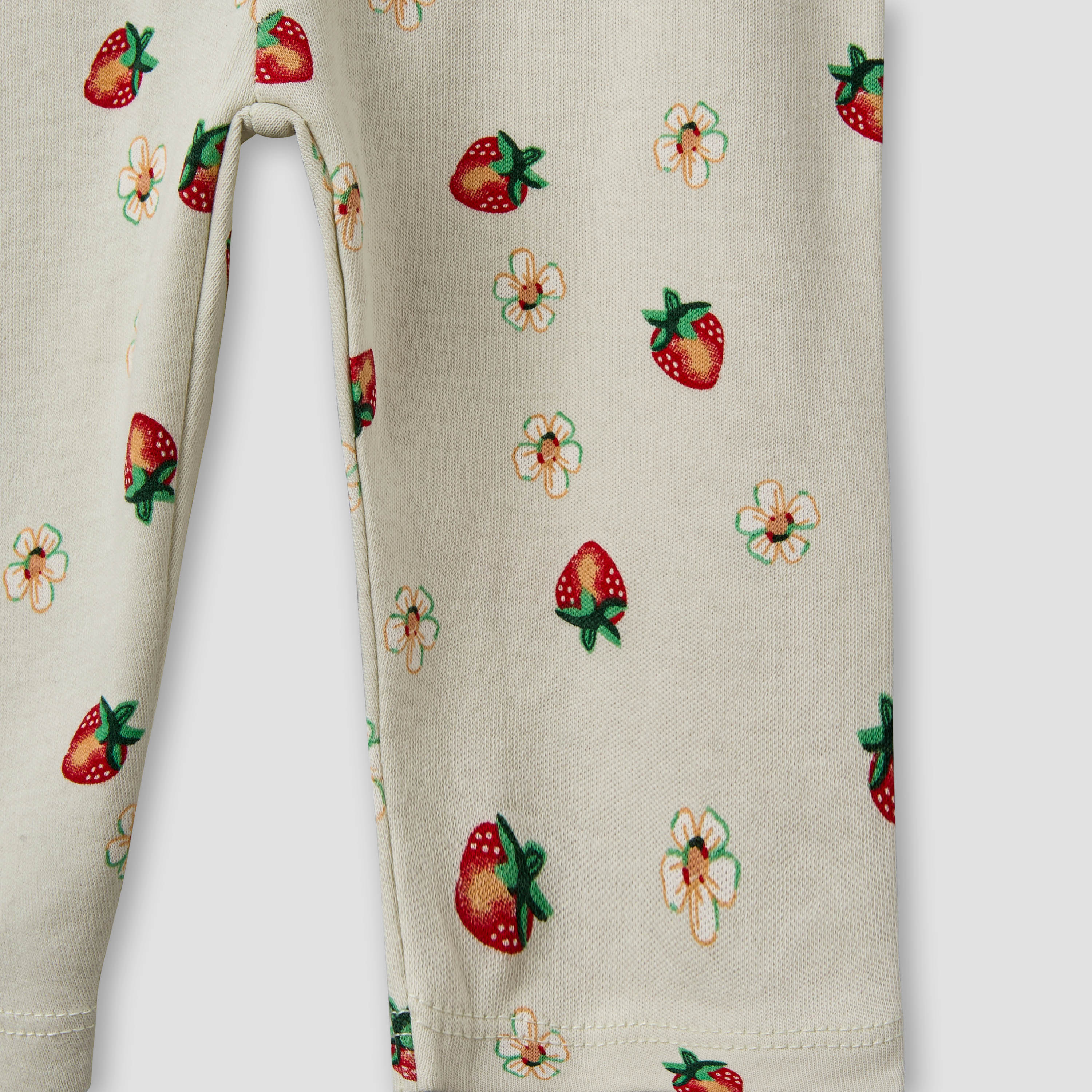 Juniors Cotton Round Neck Long Sleeve Pyjama Set with Strawberry Print-baby-girls-clothing-nightwear-pyjamasets-image-10