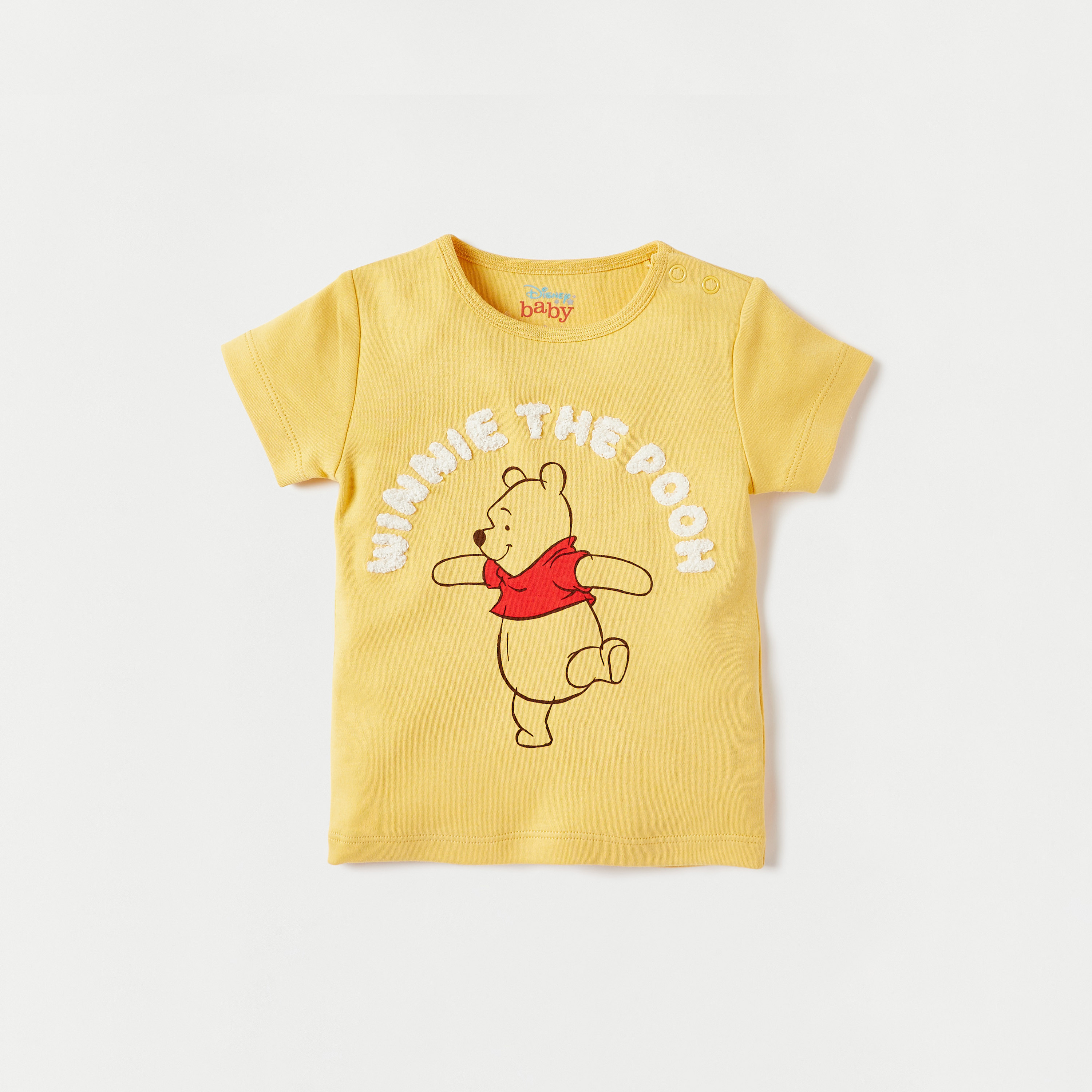 طقم شورت بخصر مطاطي وتيشيرت بطبعات ويني ذا بوه من ديزني-promo_babyshop_Buy3for99_OMN130126-image-2
