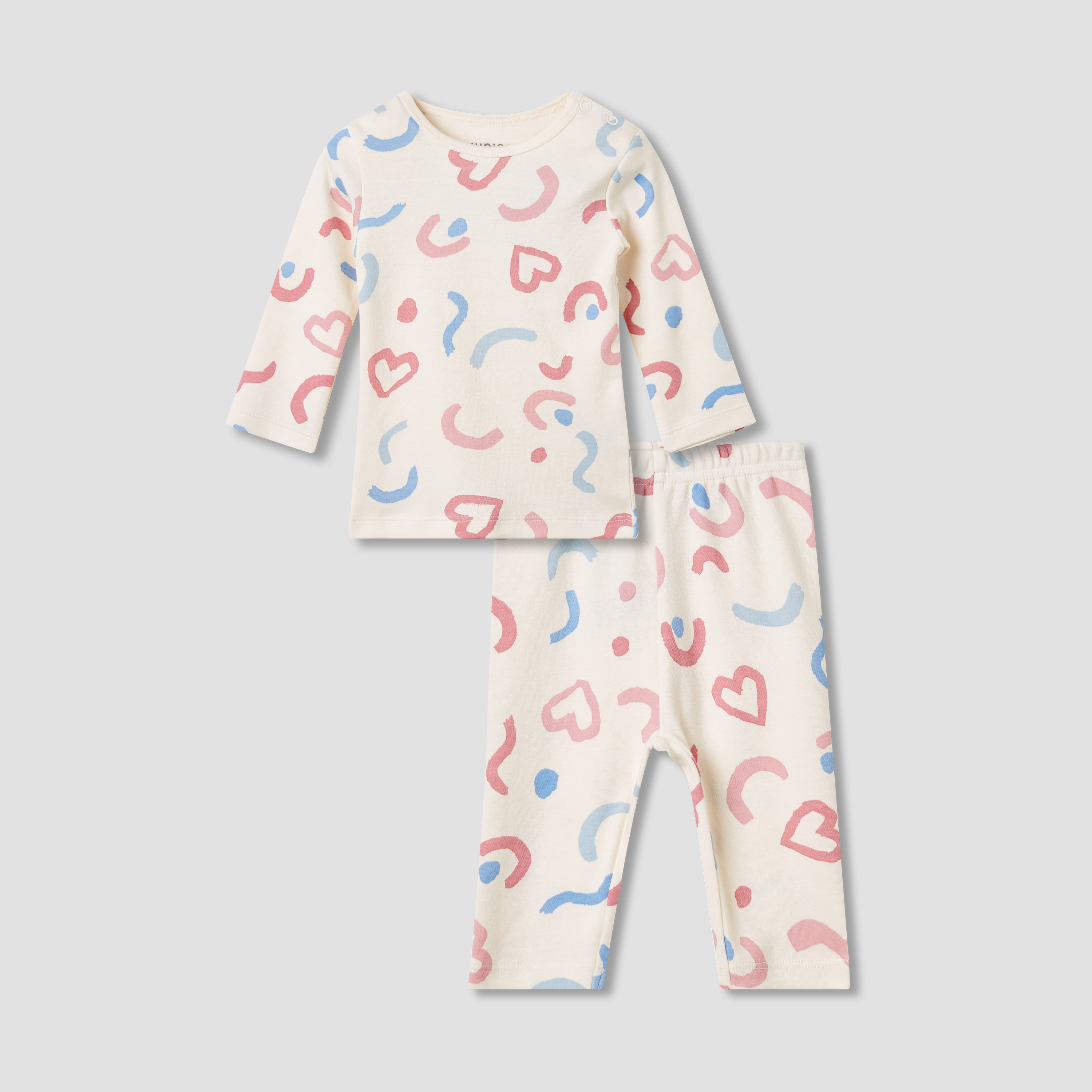 Juniors Pyjama Set with Graphic Print - Cotton - Long Sleeves-baby-boys-clothing-nightwear-pyjamasets-image-2