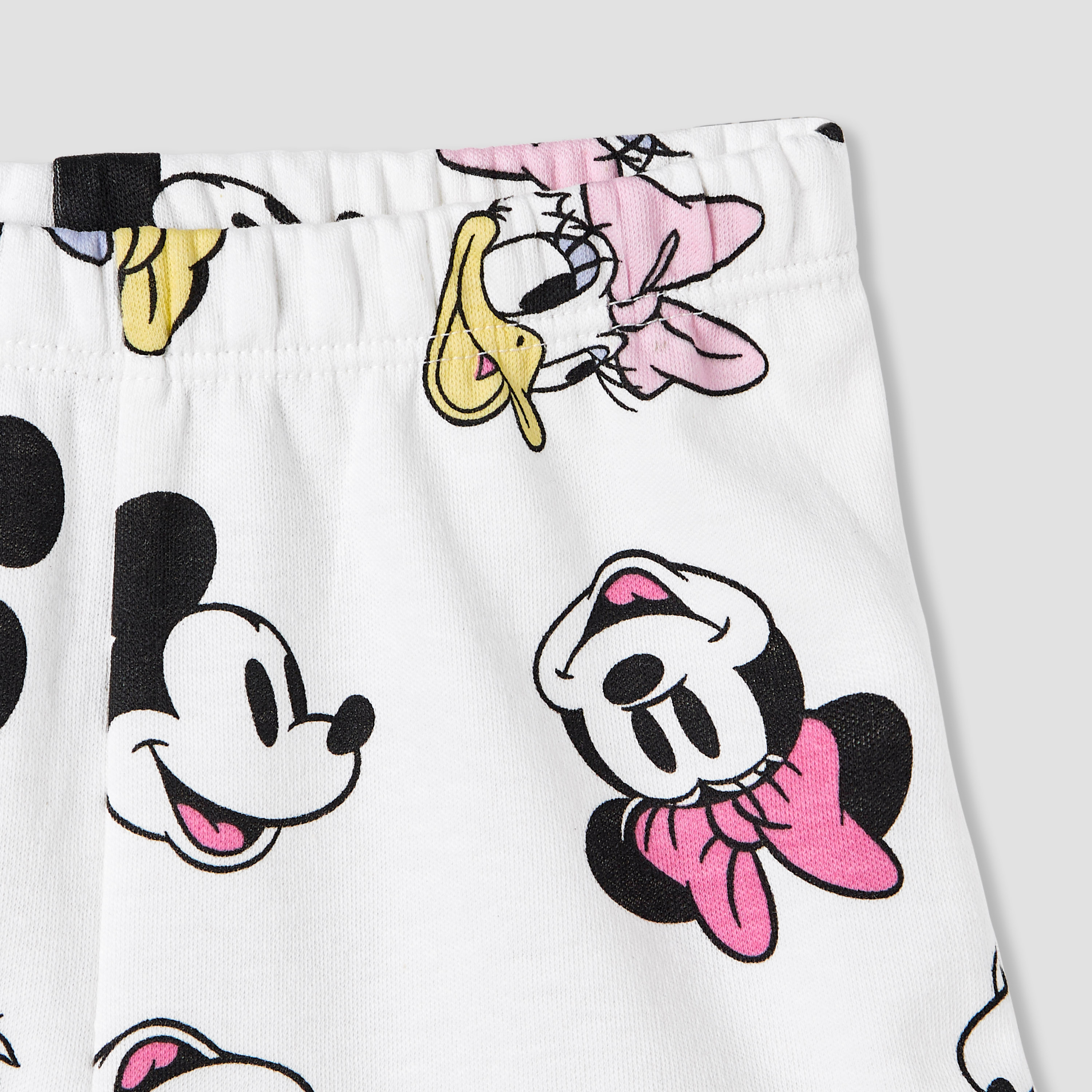 Disney Girls T-shirt and Shorts Set with Minnie Mouse Print - Cotton - Short Sleeves - Round Neck-baby-girls-clothing-setsandcoords-image-6