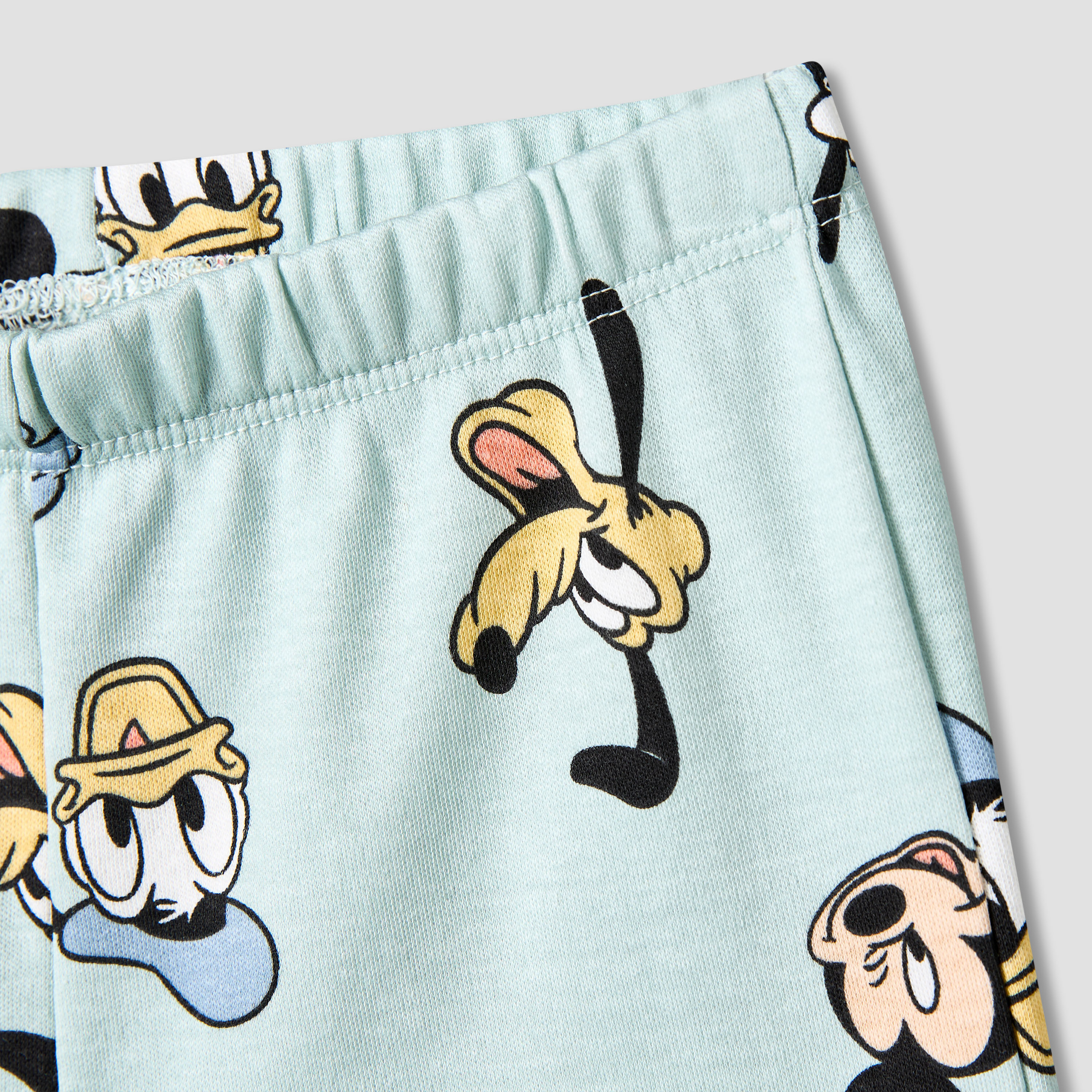 Disney Cotton Round Neck Short Sleeves T-shirt and Shorts Set with Mickey Mouse and Friends Print-baby-boys-clothing-setsandcoords-image-5