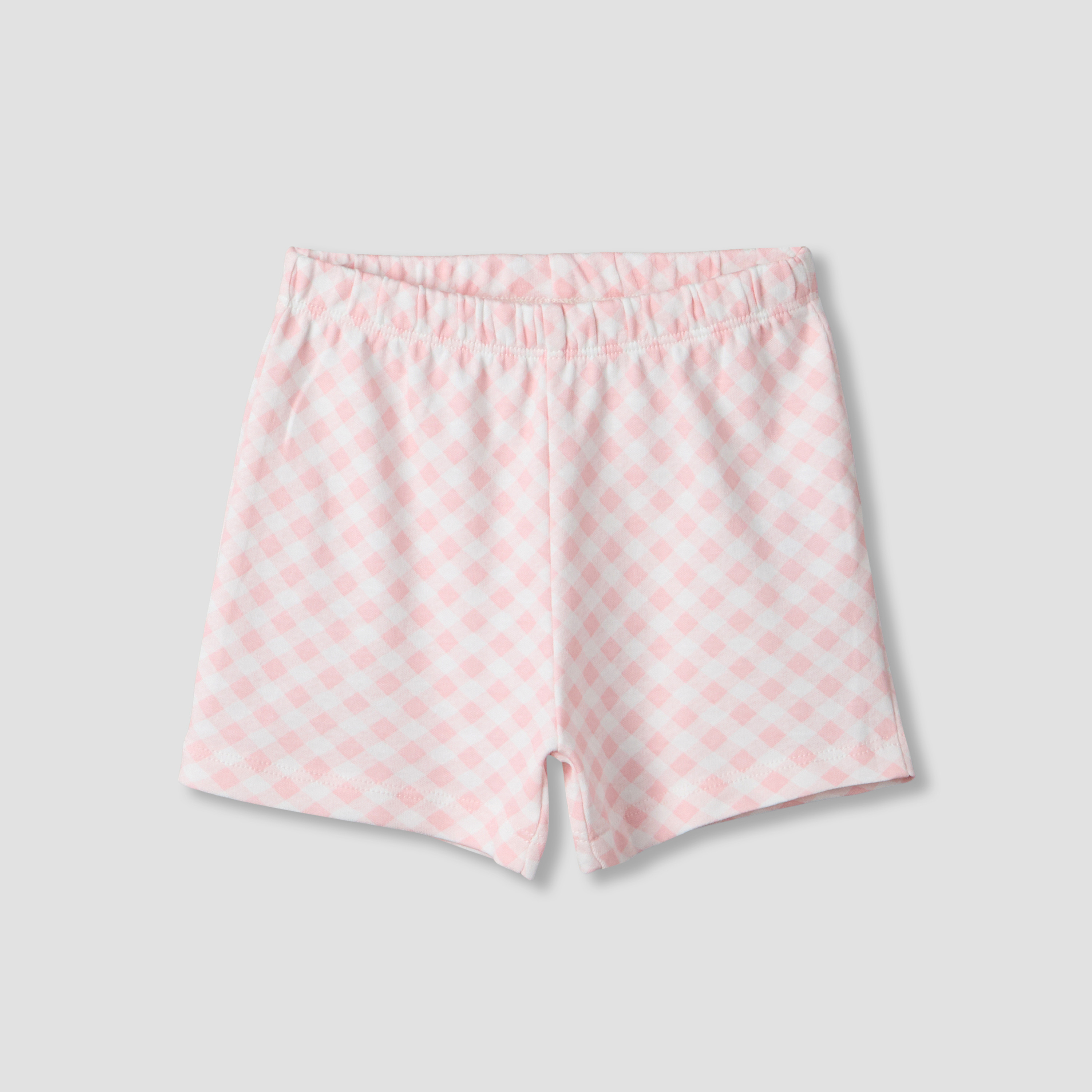 Juniors Crew Neck Short Sleeve T-shirt and Shorts Set with Duck Applique-baby-girls-clothing-setsandcoords-image-4