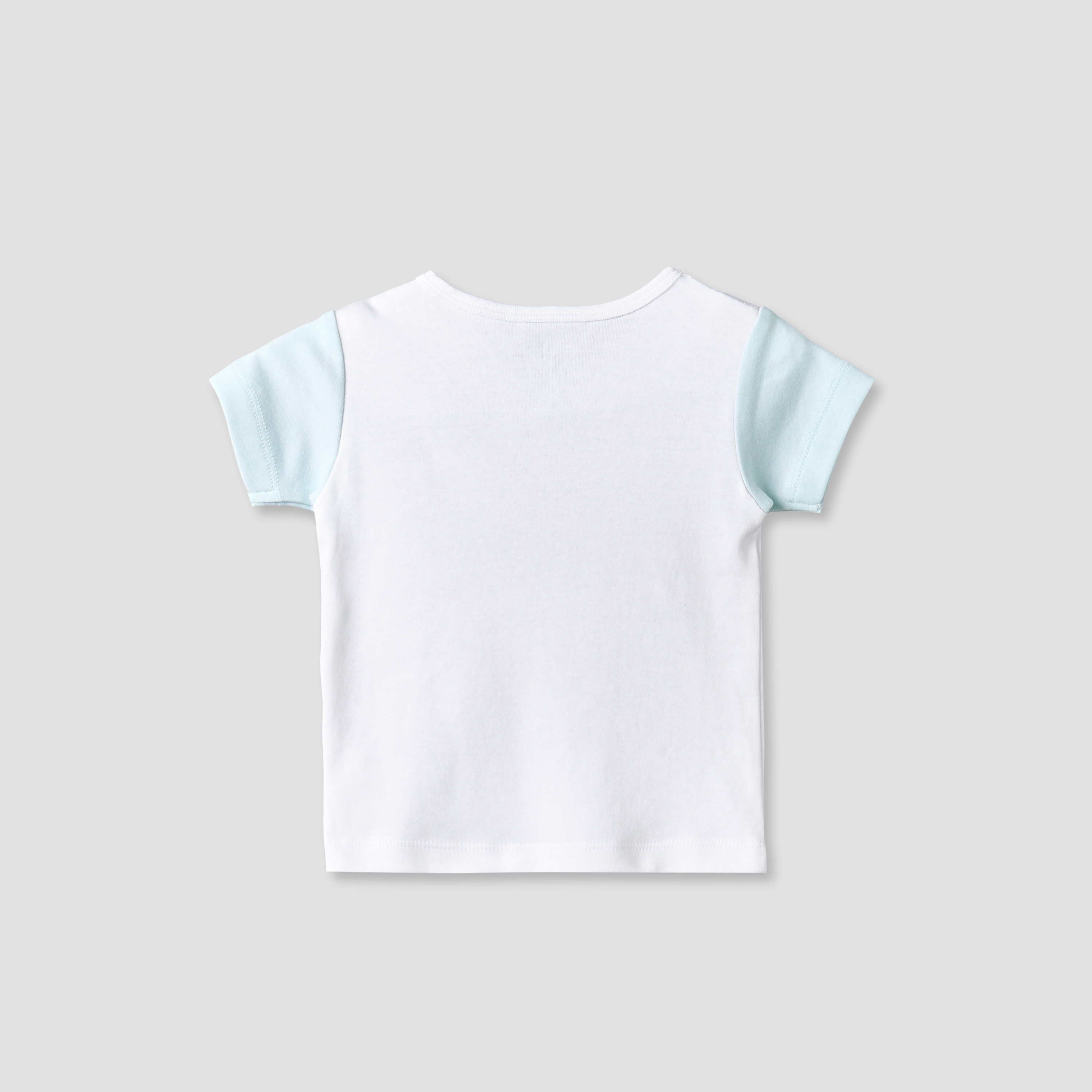 Disney Crew Neck Short Sleeve T-shirt and Shorts Set with Daisy Duck Print-baby-girls-clothing-setsandcoords-image-5