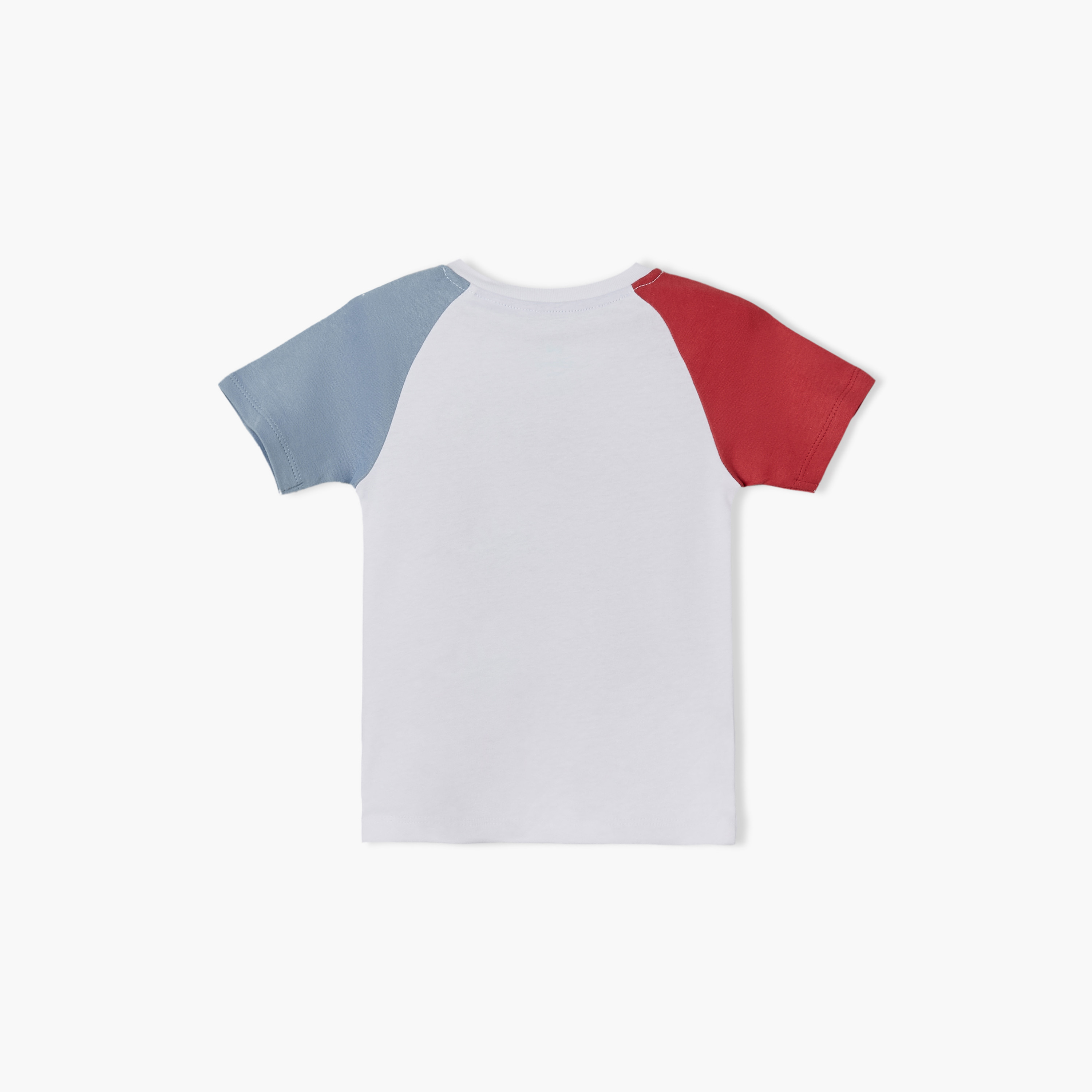 طقم شورت وتيشيرت برقبة ضيقة وأكمام قصيرة وطبعات ميكي ماوس من ديزني-baby-boys-clothing-setsandcoords-image-3
