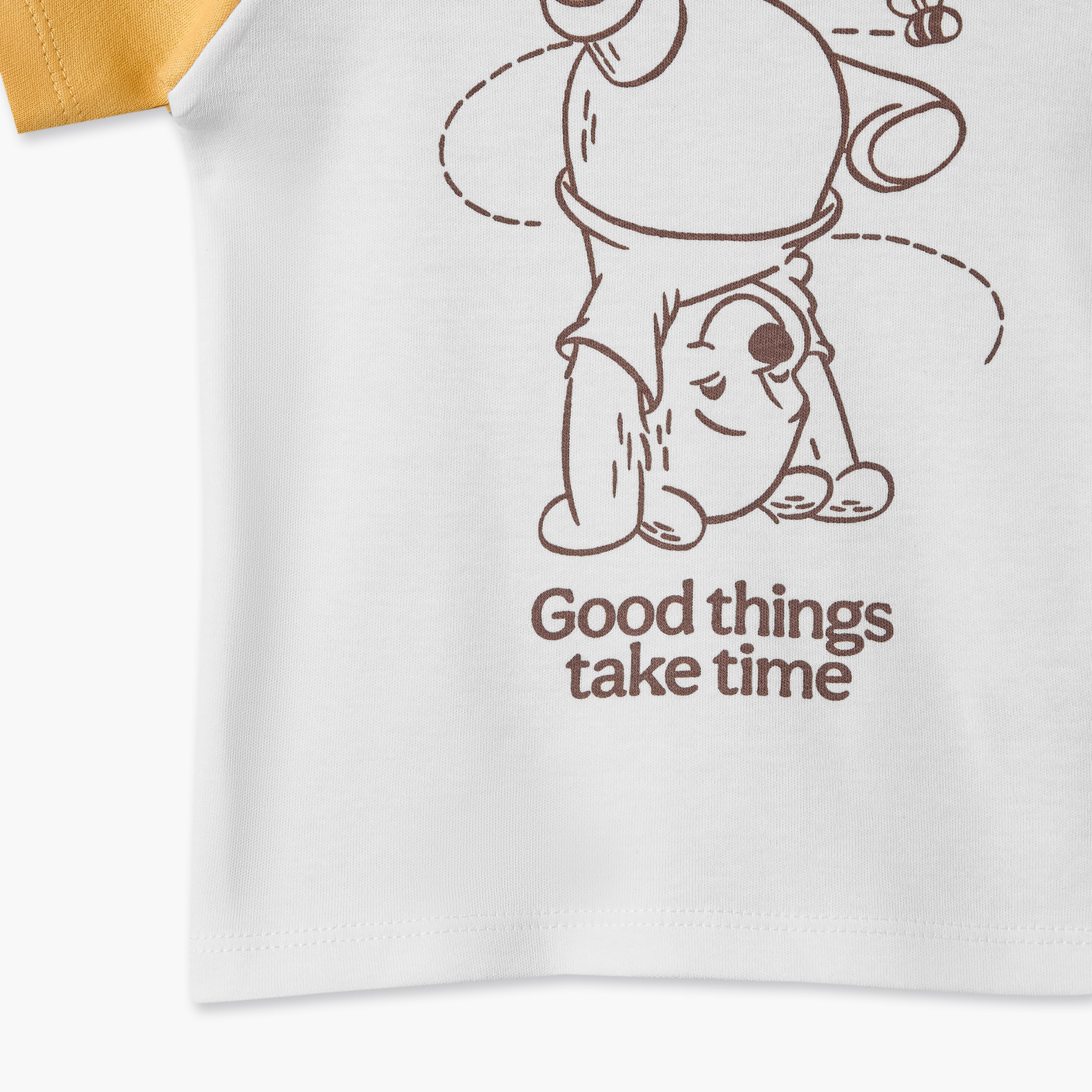 طقم تيشيرت وشورت بياقة مستديرة وأكمام قصيرة بطبعة ويني ذا بوه من ديزني-baby-boys-clothing-setsandcoords-image-7