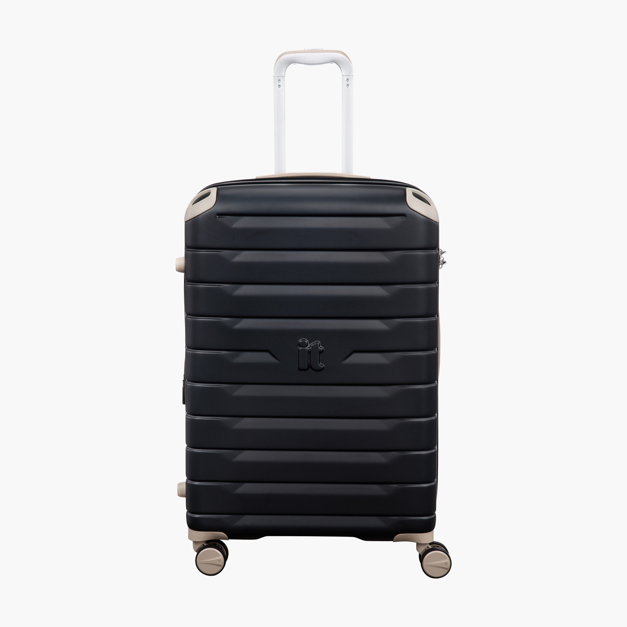 IT Solid Hardcase Trolley Bag with Retractable Handle - 20 Inches Check-in Bag-travel-luggagesandbags-luggage-image-1