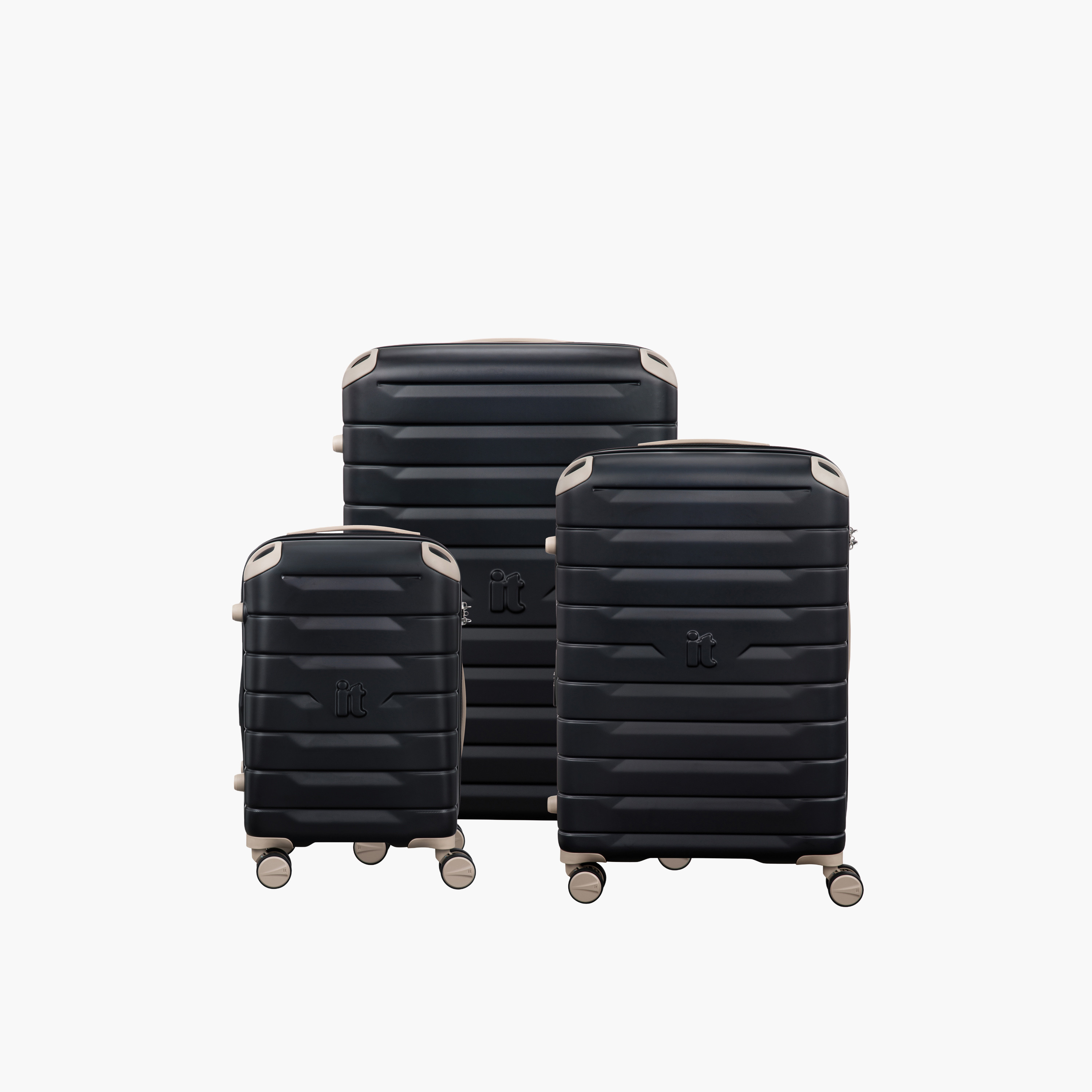 IT Solid Hardcase Trolley Bag with Retractable Handle - 20 Inches Check-in Bag-travel-luggagesandbags-luggage-image-6