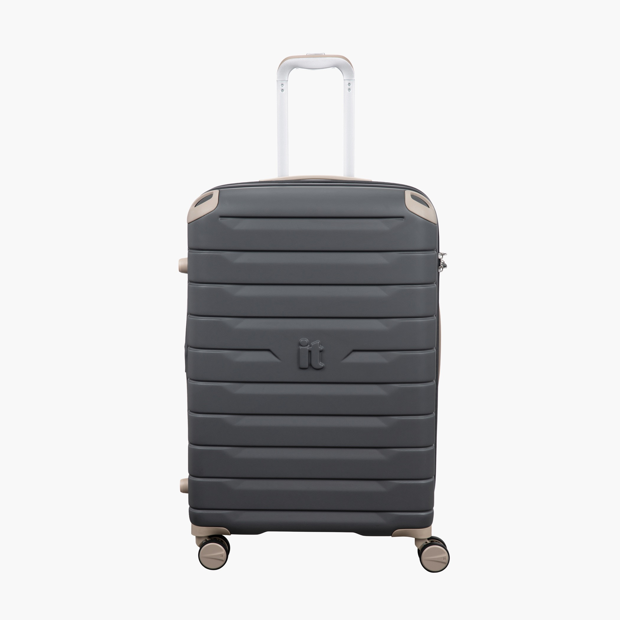 IT Solid Hardcase Trolley Bag with Retractable Handle - 20 Inches Check-in Bag-travel-luggagesandbags-luggage-image-1