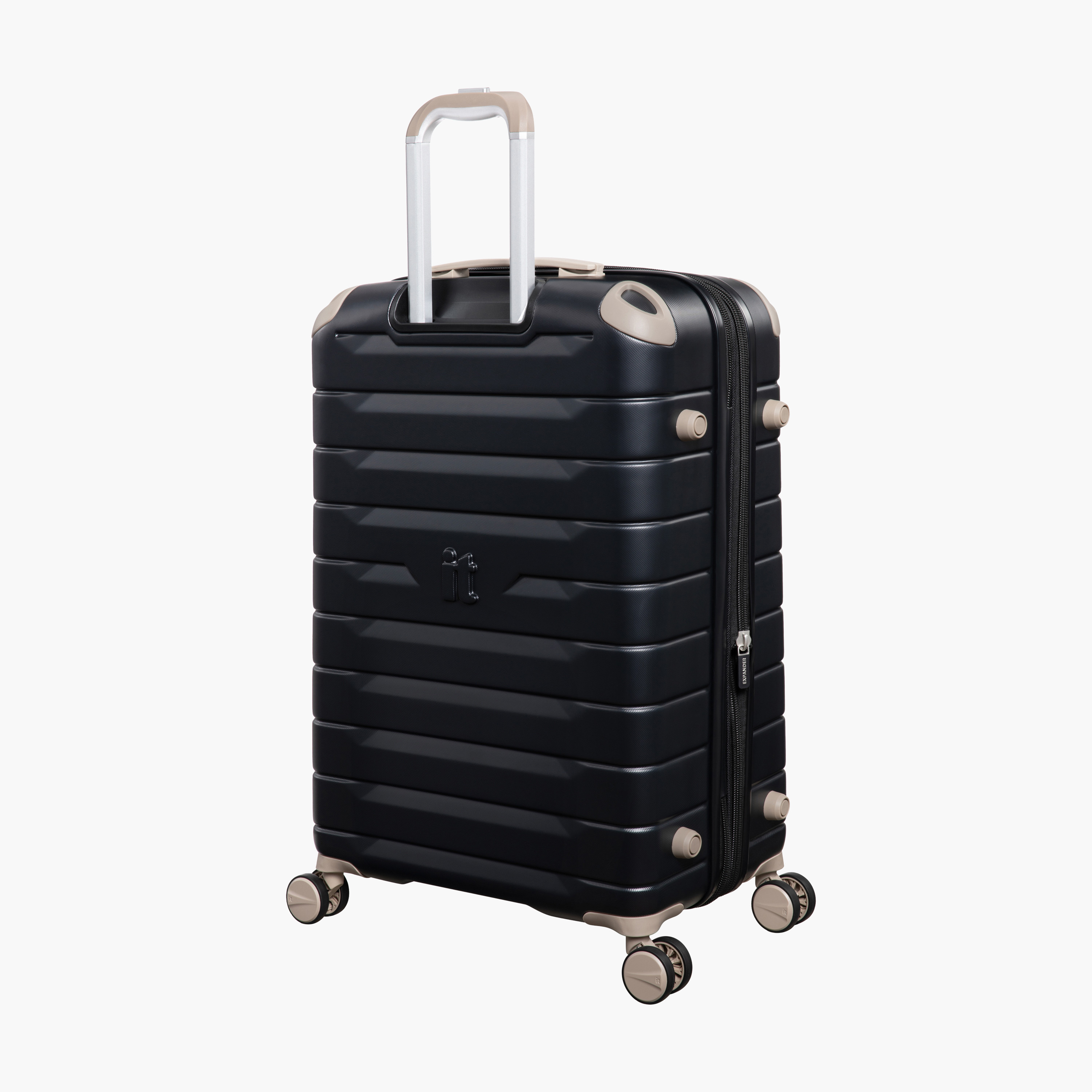 IT Solid Hardcase Trolley Bag with Retractable Handle - 24 Inches Check-in Bag-travel-luggagesandbags-luggage-image-3