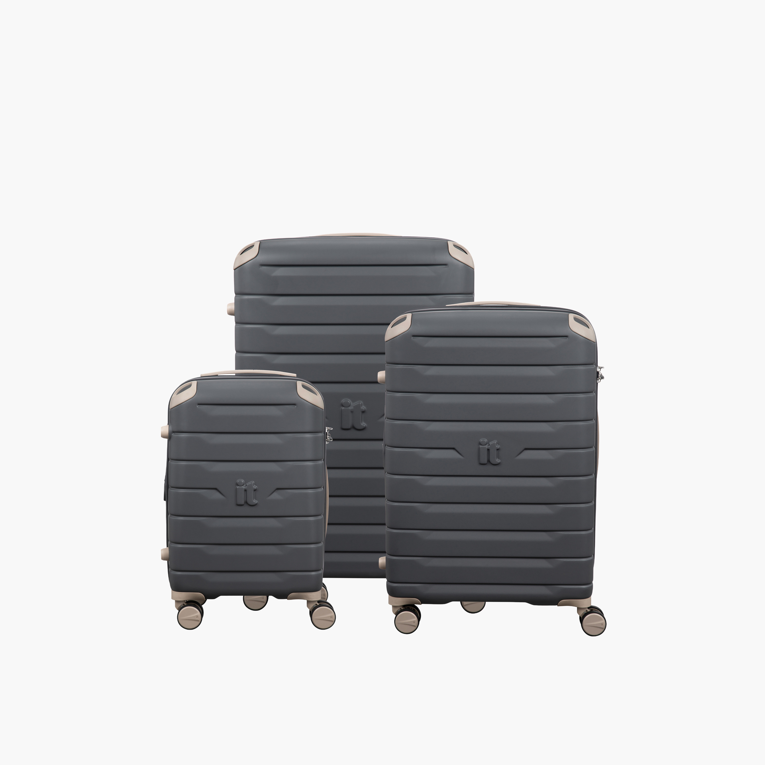 IT Solid Hardcase Trolley Bag with Retractable Handle - 24 Inches Check-in Bag-travel-luggagesandbags-luggage-image-9