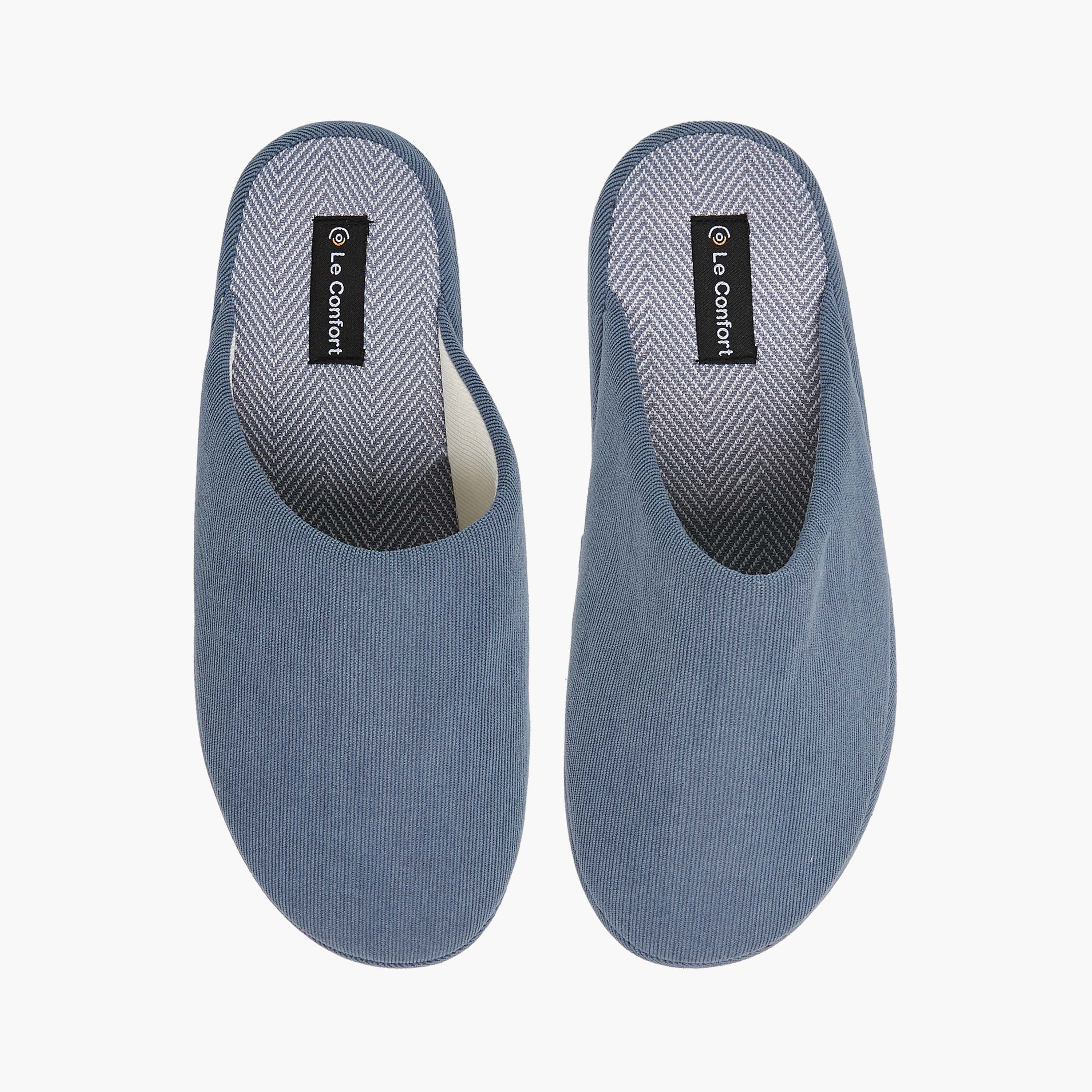 Le Confort Textured Bedroom Slippers-men-shoes-flipflopsandslides-image-1